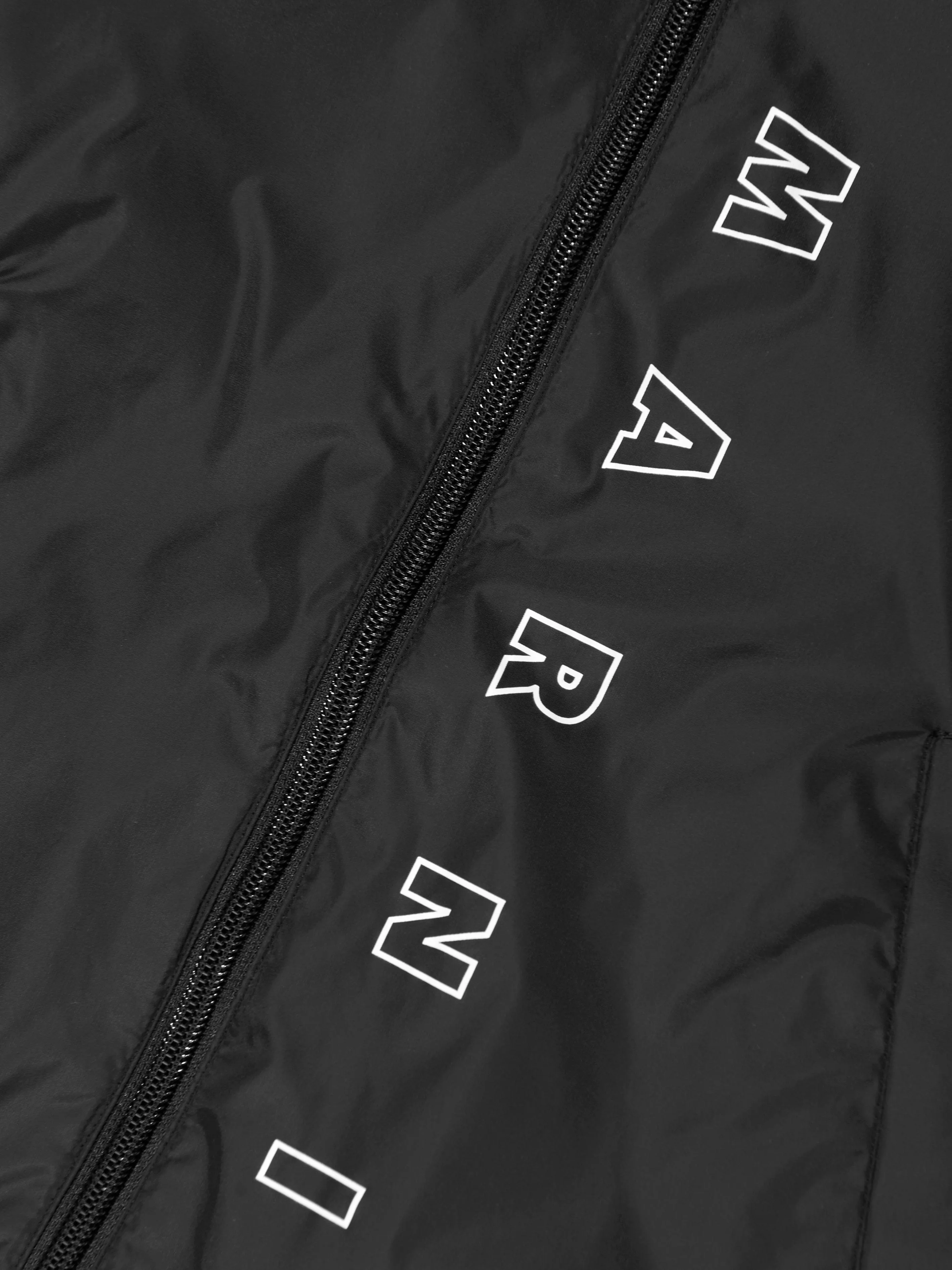 Kids Logo Zip Up Jacket in Black
