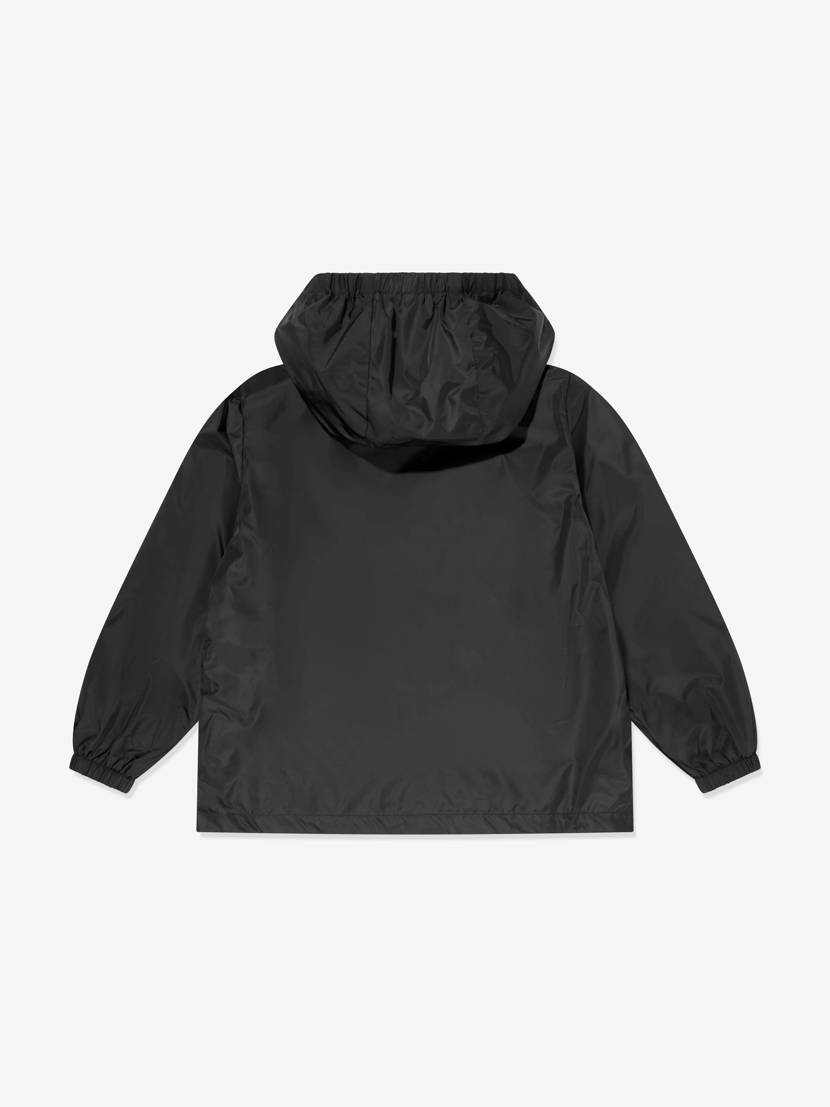 Kids Logo Zip Up Jacket in Black