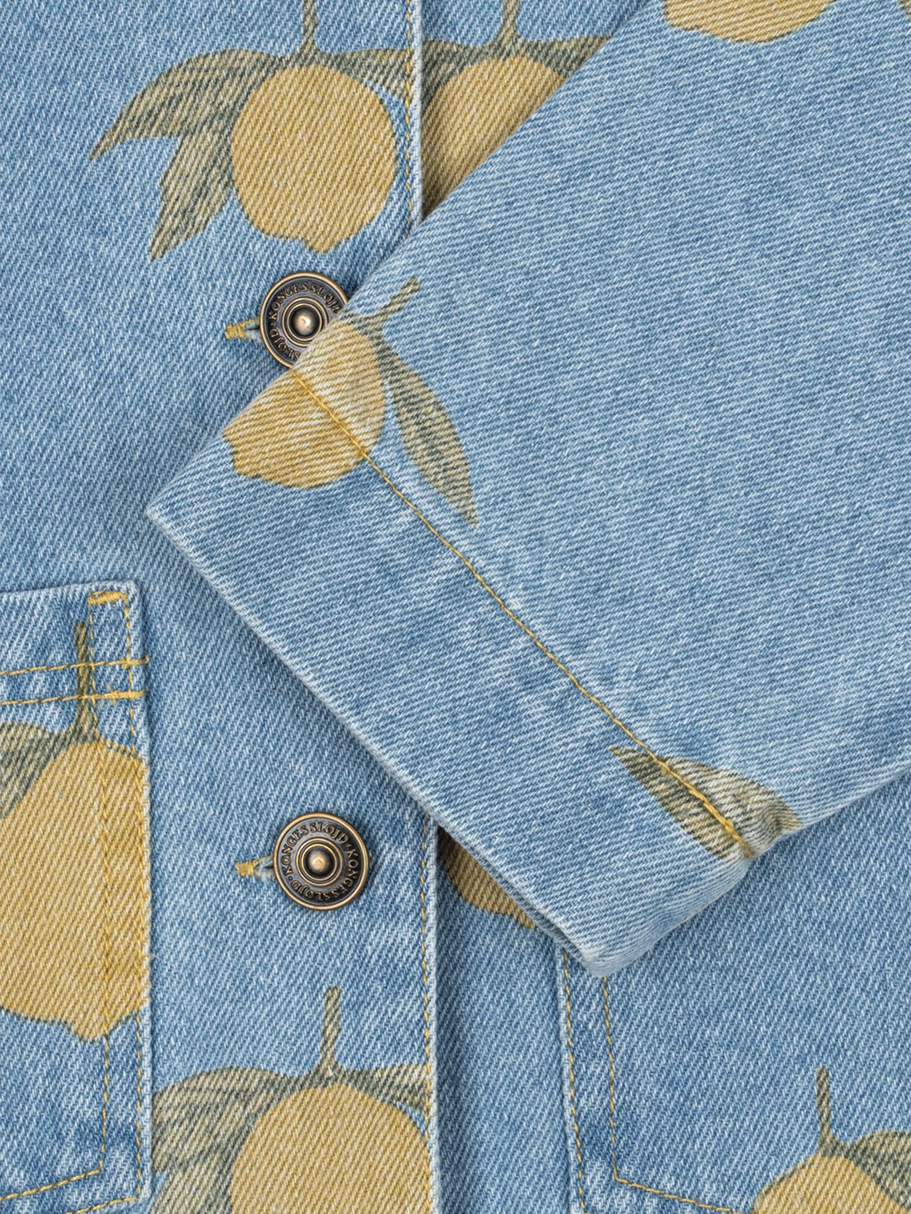 Kids Magot Lemon Denim Jacket in Blue