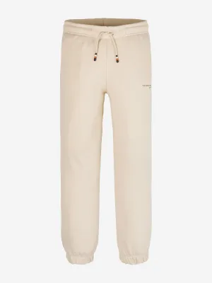 Kids Mini Corp Logo Joggers in Beige