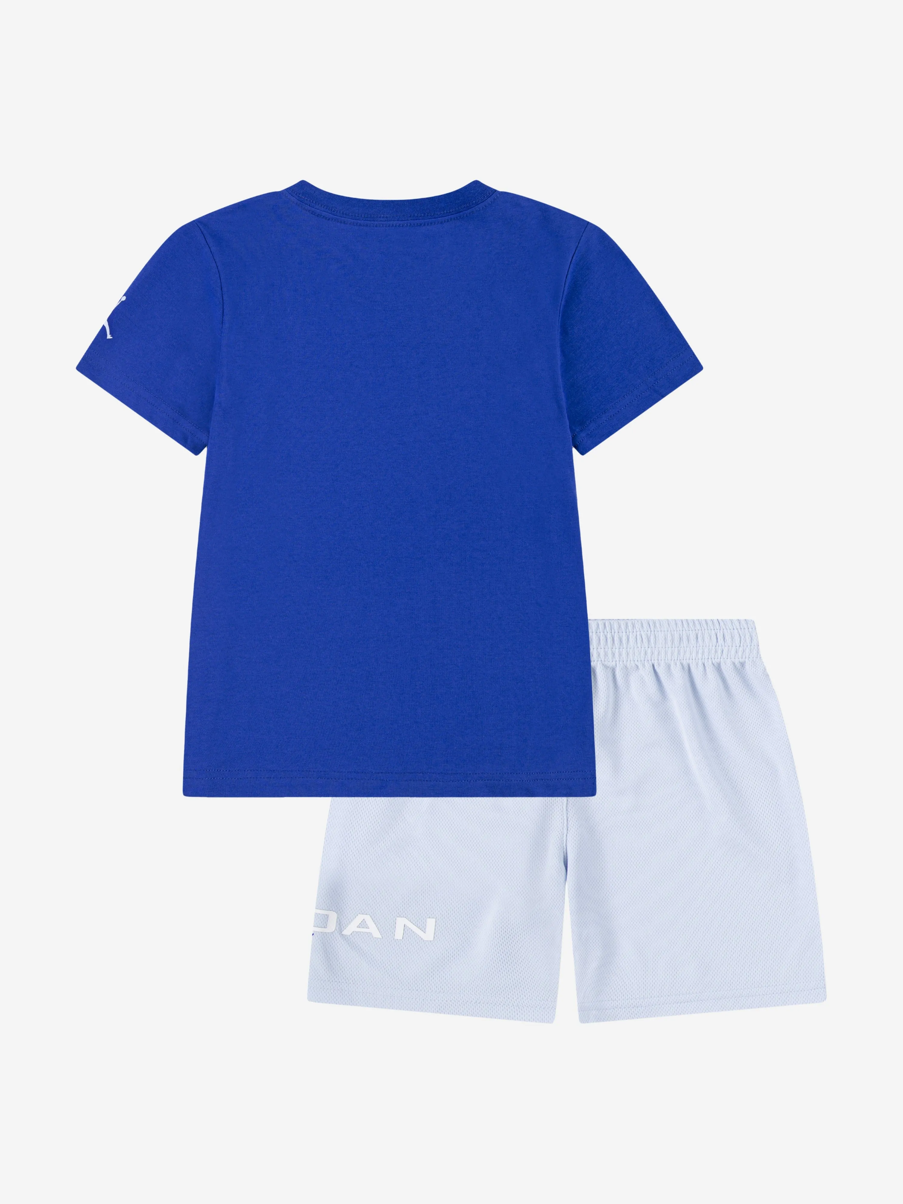 Kids MJ Baseline Mesh Short Set in Blue