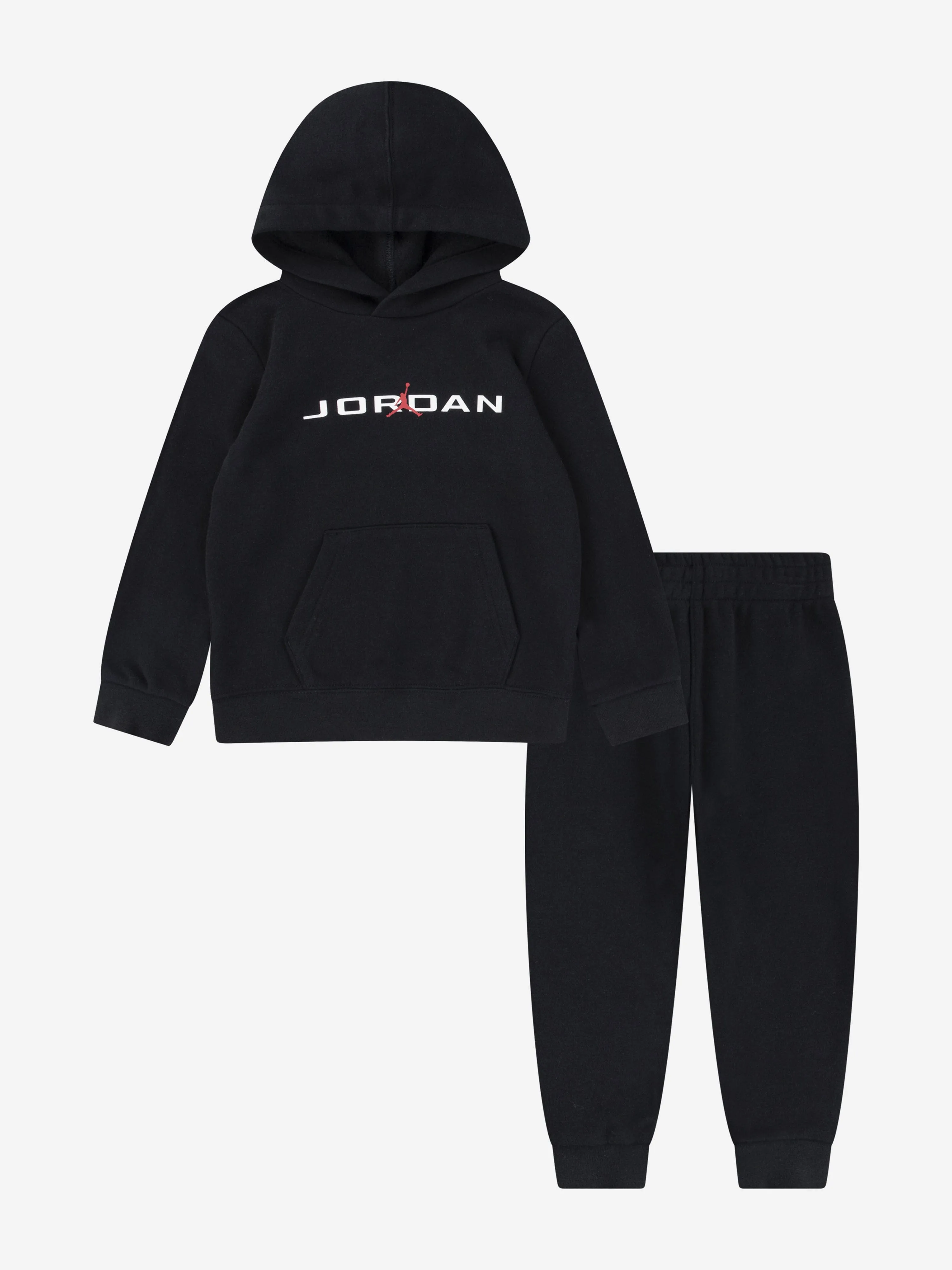 Kids MJ Baseline Tracksuit in Black