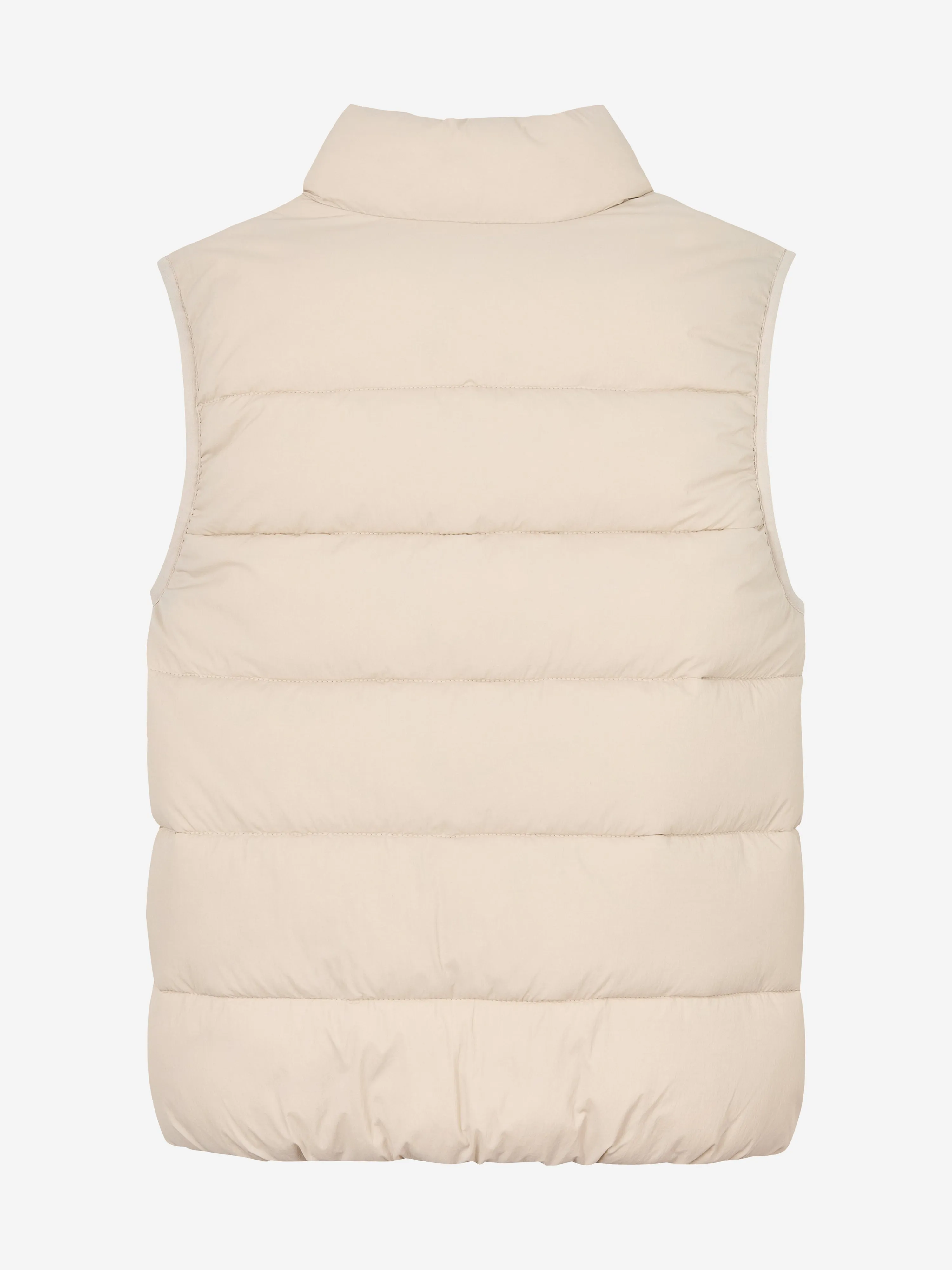 Kids Padded Gilet in Beige