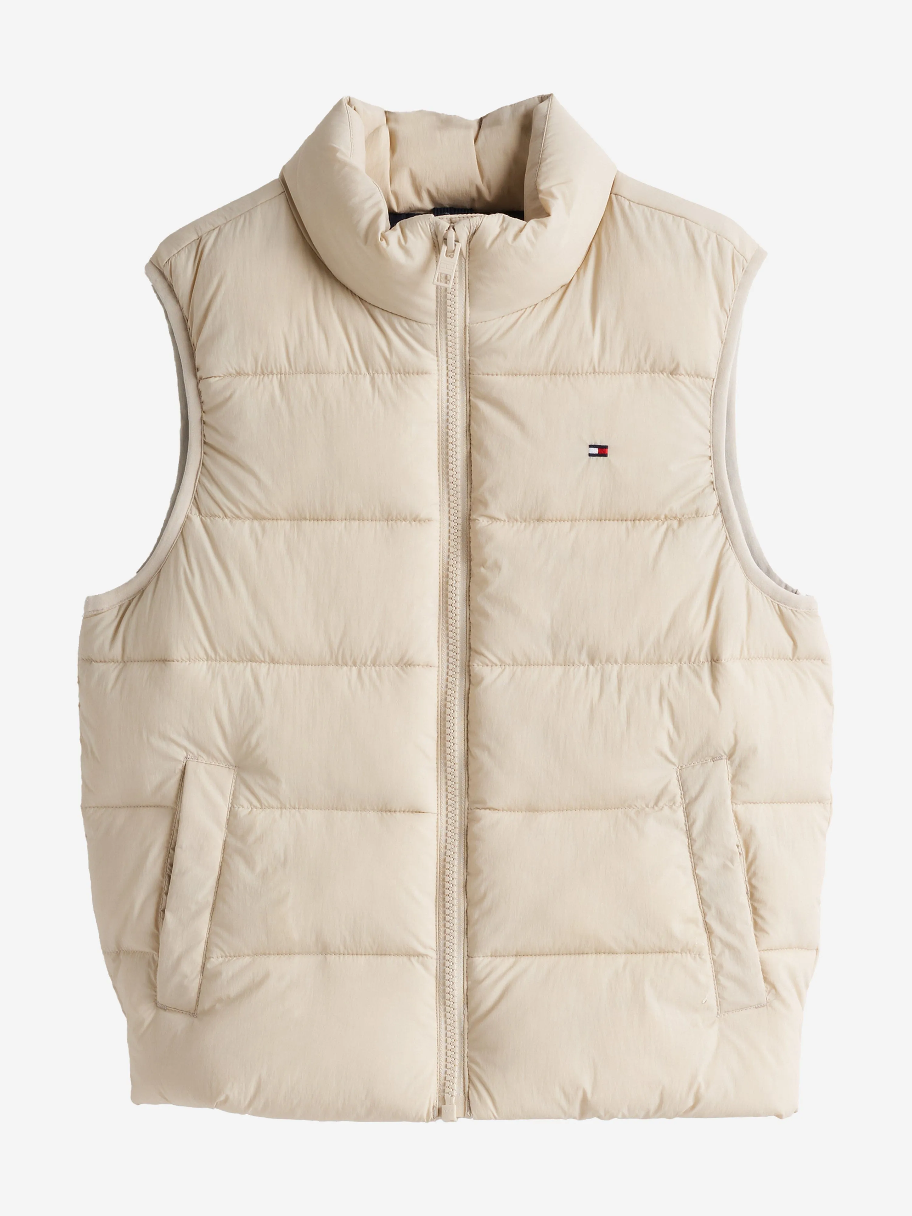 Kids Padded Gilet in Beige