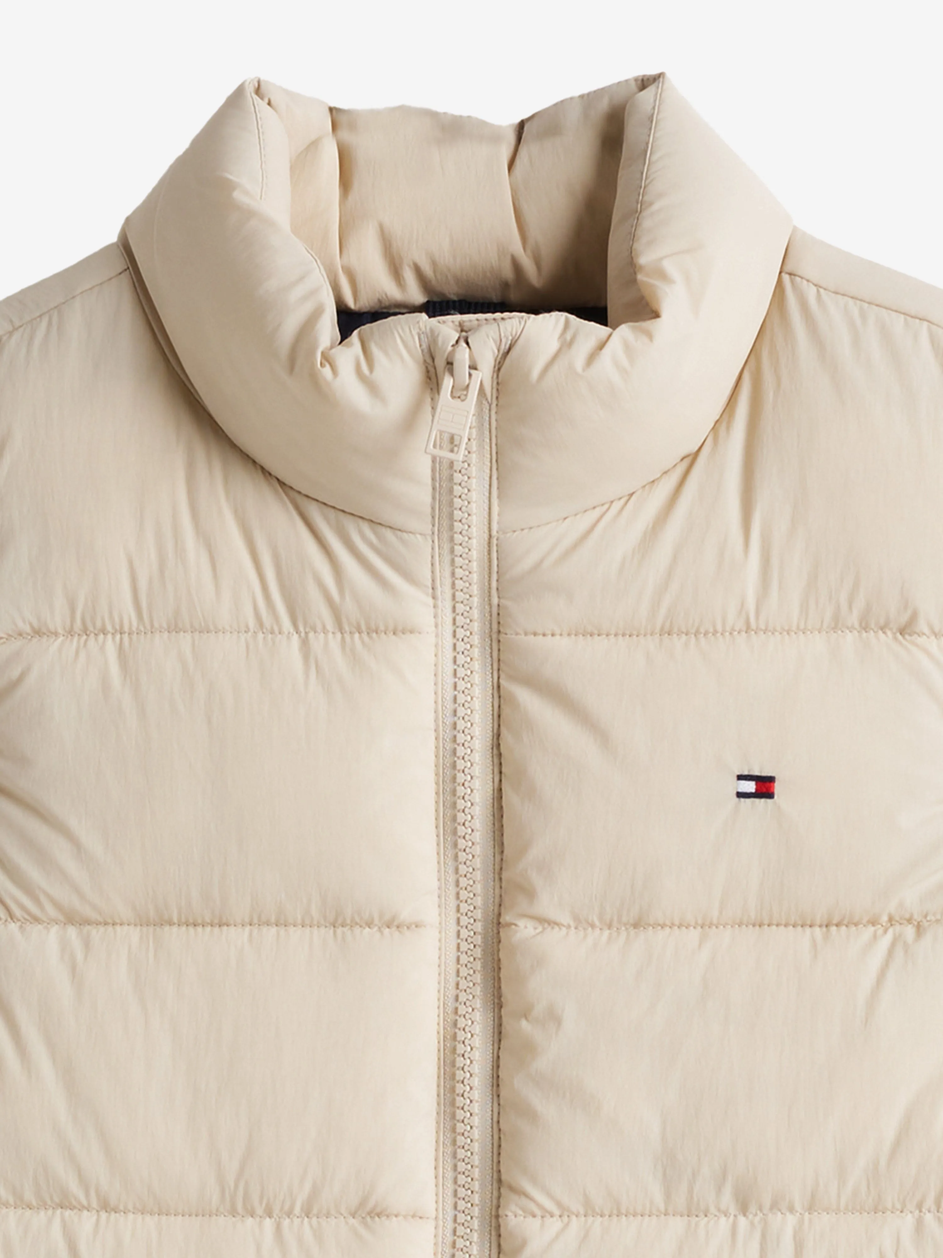 Kids Padded Gilet in Beige
