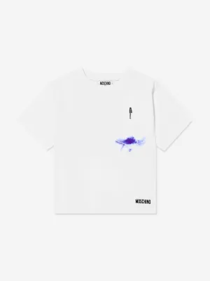 Kids Pocket T-Shirt in White