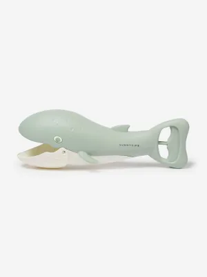 Kids Sand Claws Whale in Green (36cm)