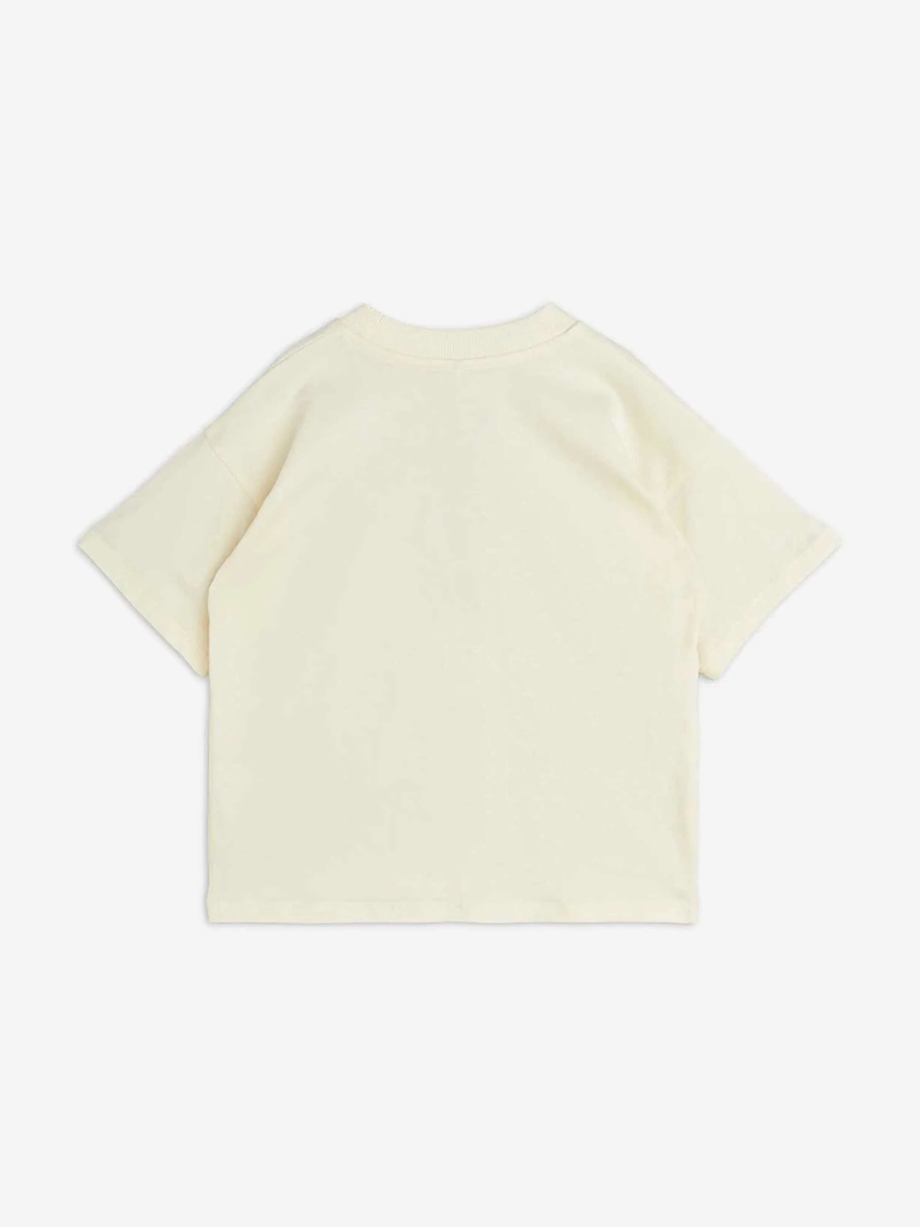 Kids Scarf Print T-Shirt in White