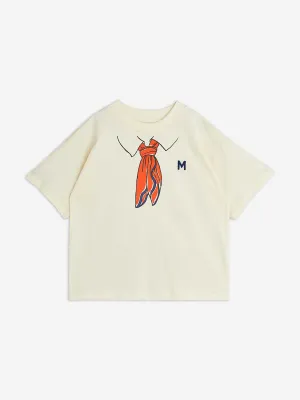 Kids Scarf Print T-Shirt in White