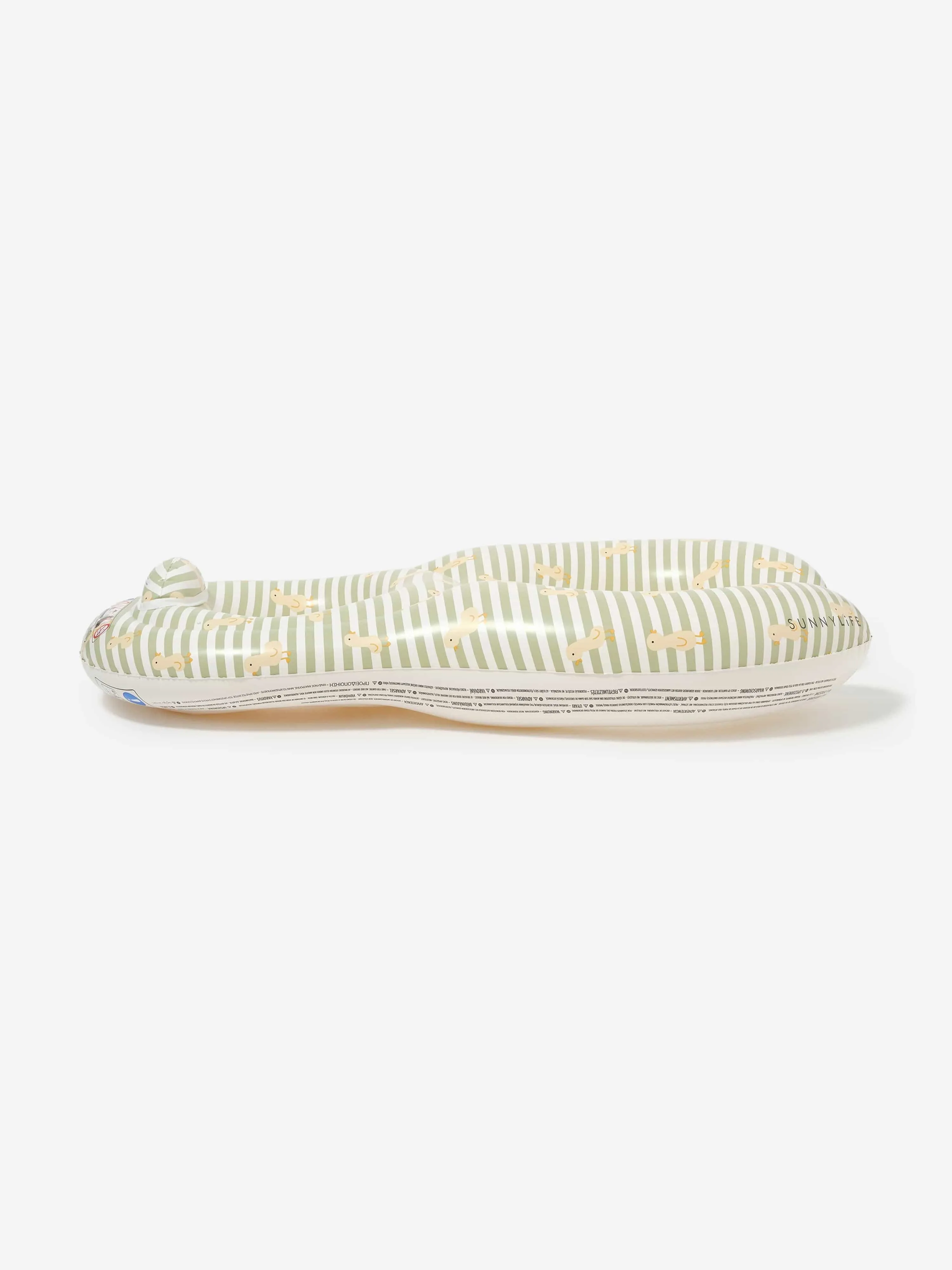 Kids Striped Float Together Baby Seat EU Duck in Green (110cm)