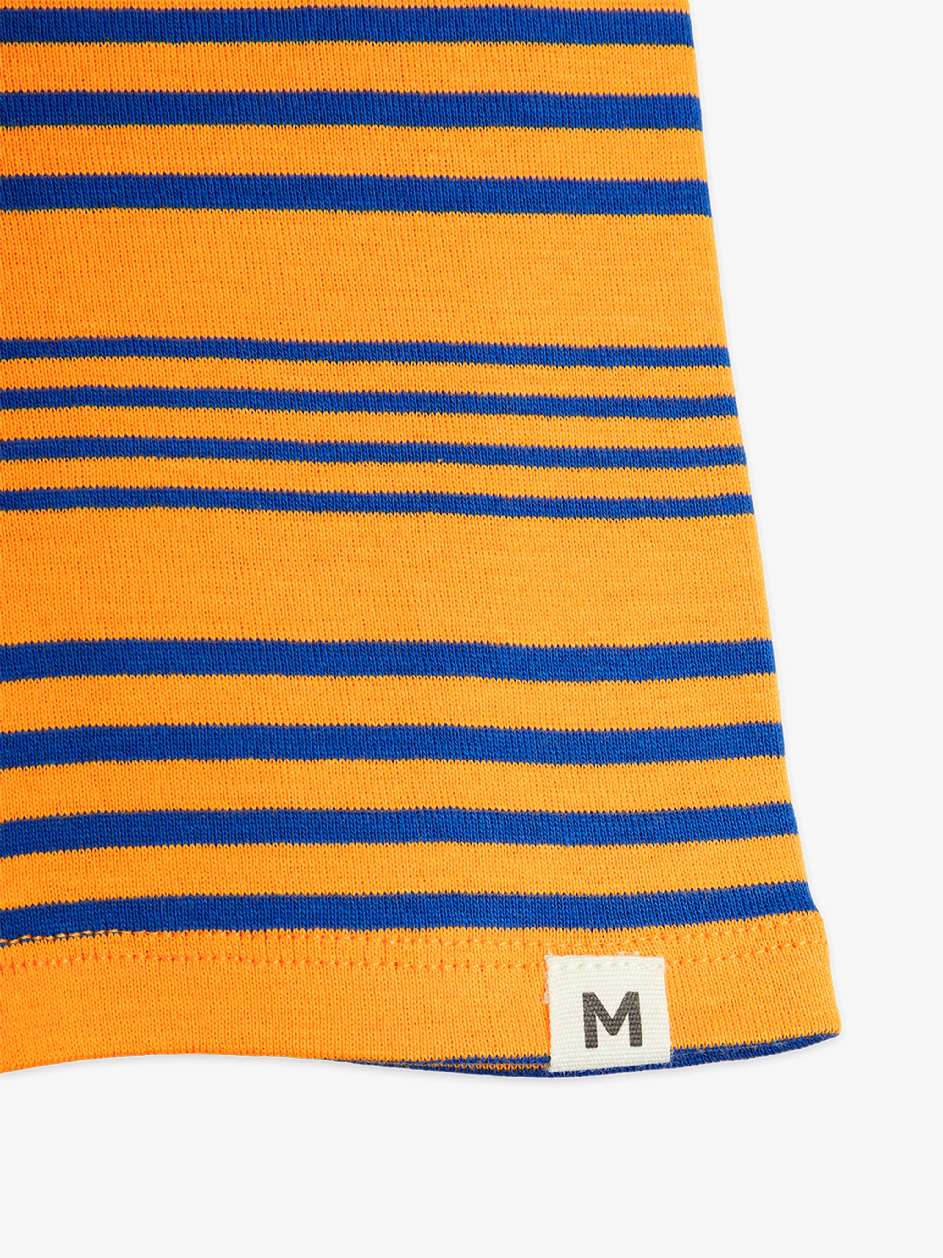 Kids Striped T-Shirt in Orange