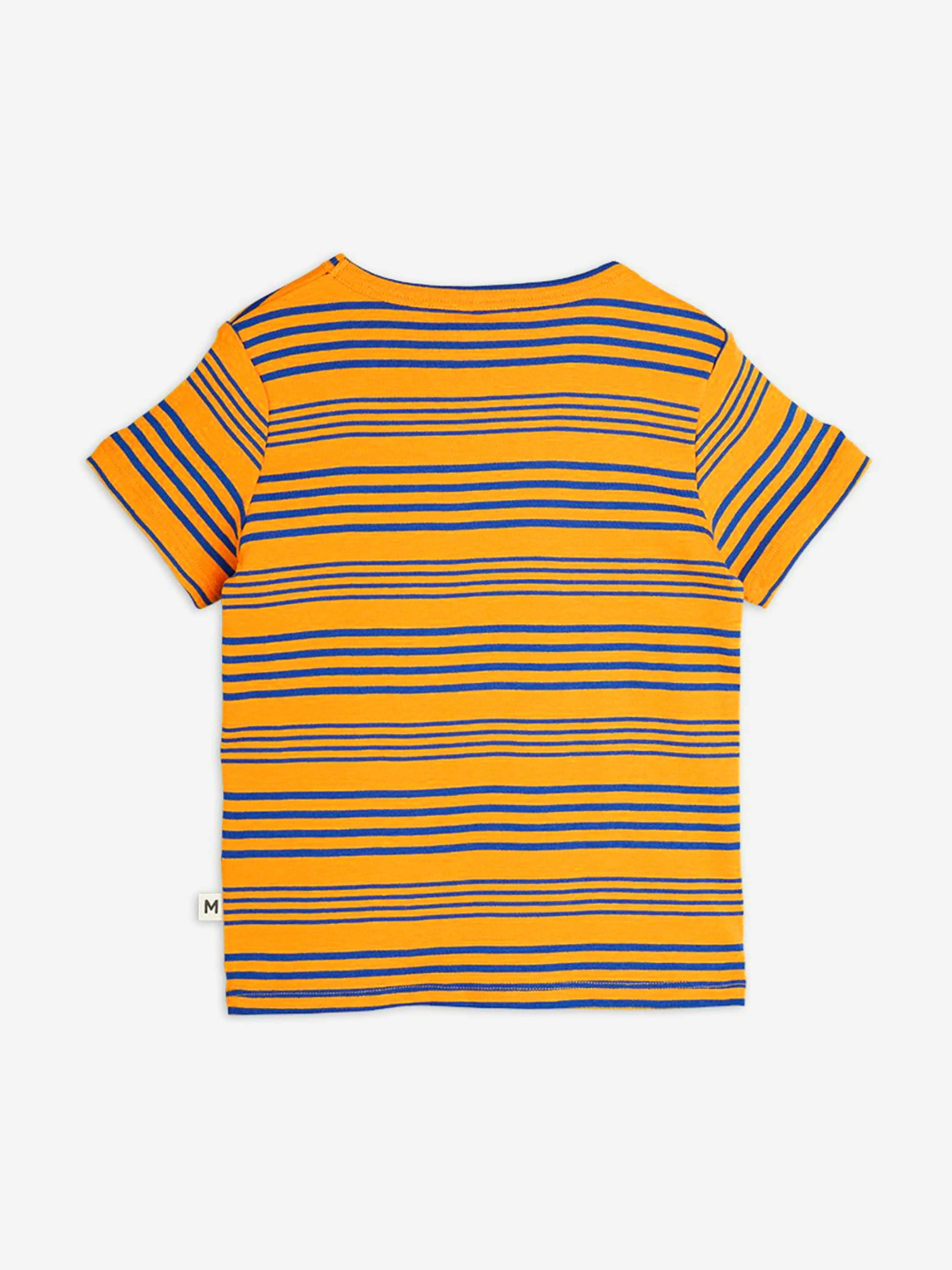 Kids Striped T-Shirt in Orange