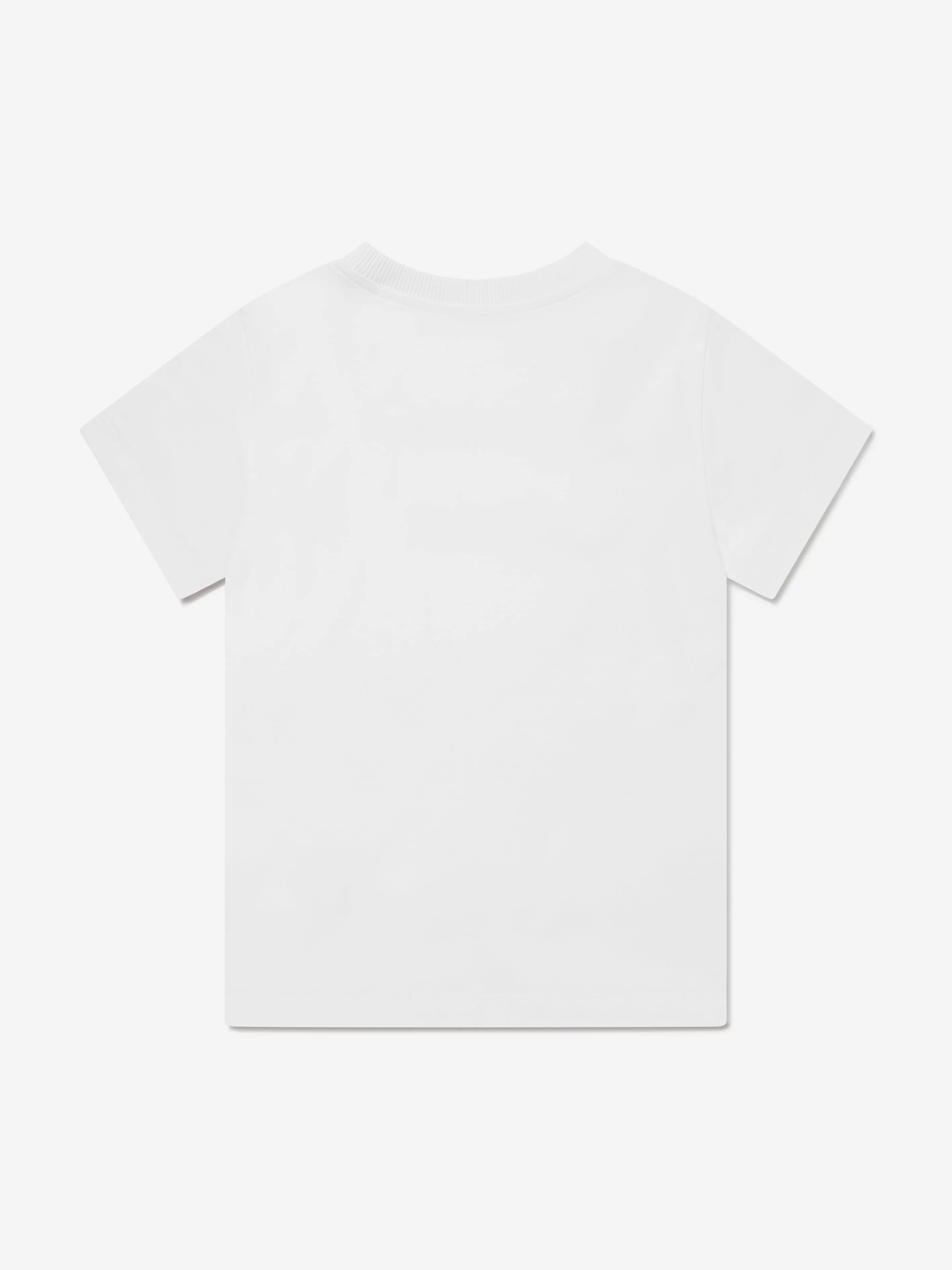 Kids Teddy Bear Logo T-Shirt in White
