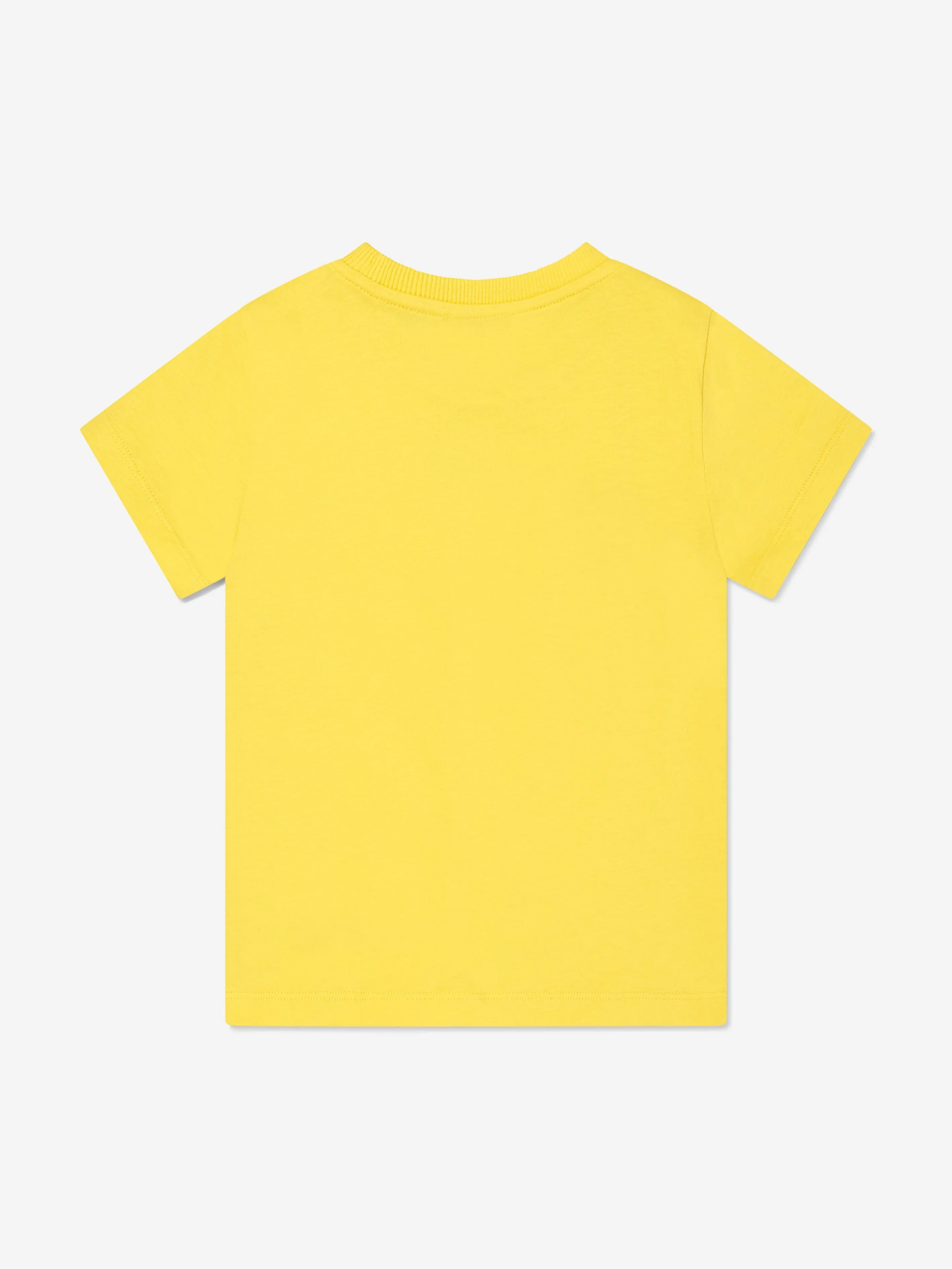 Kids Teddy Bear Logo T-Shirt in Yellow