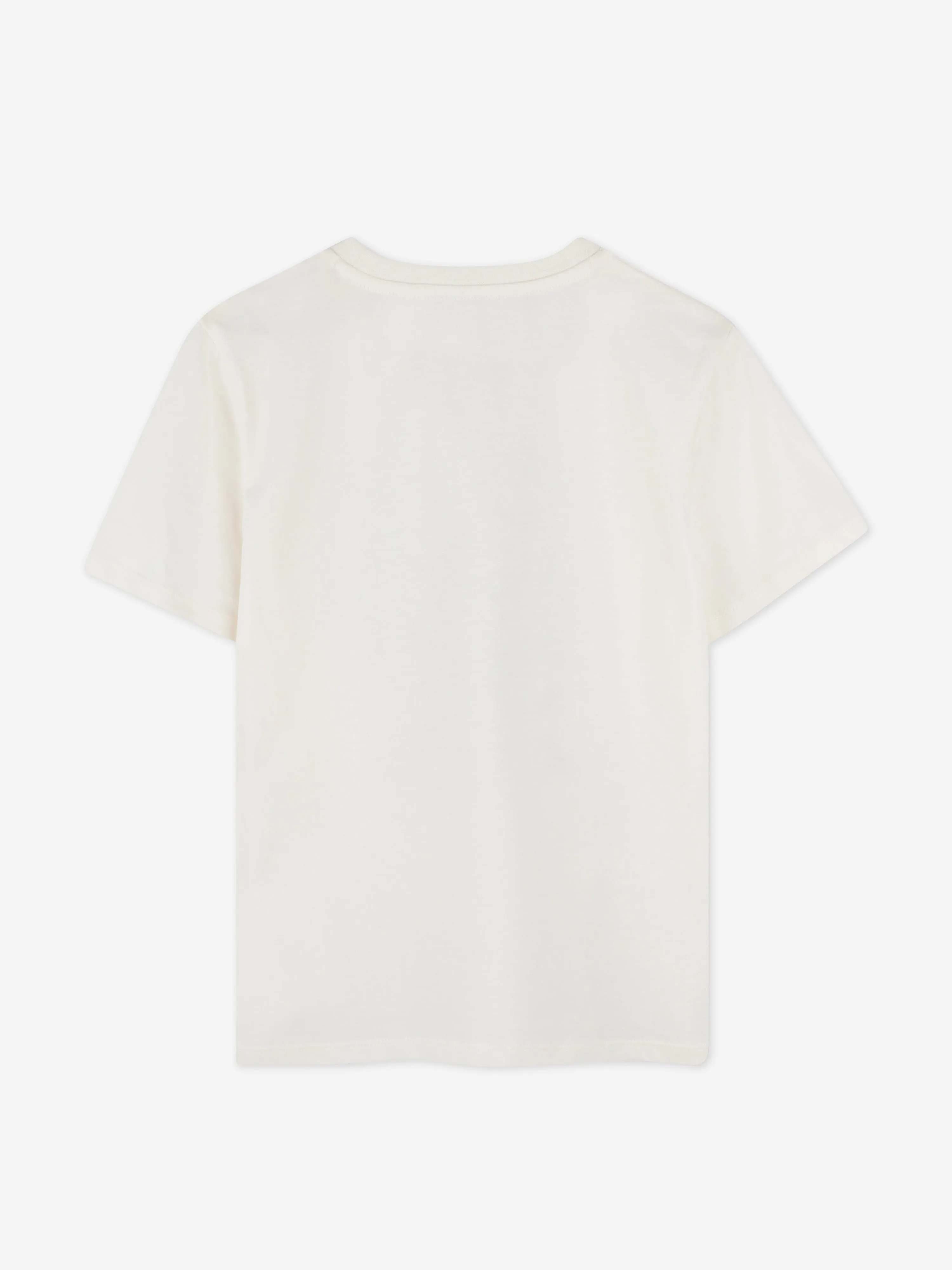 Kids Tiger Logo T-Shirt in Ivory