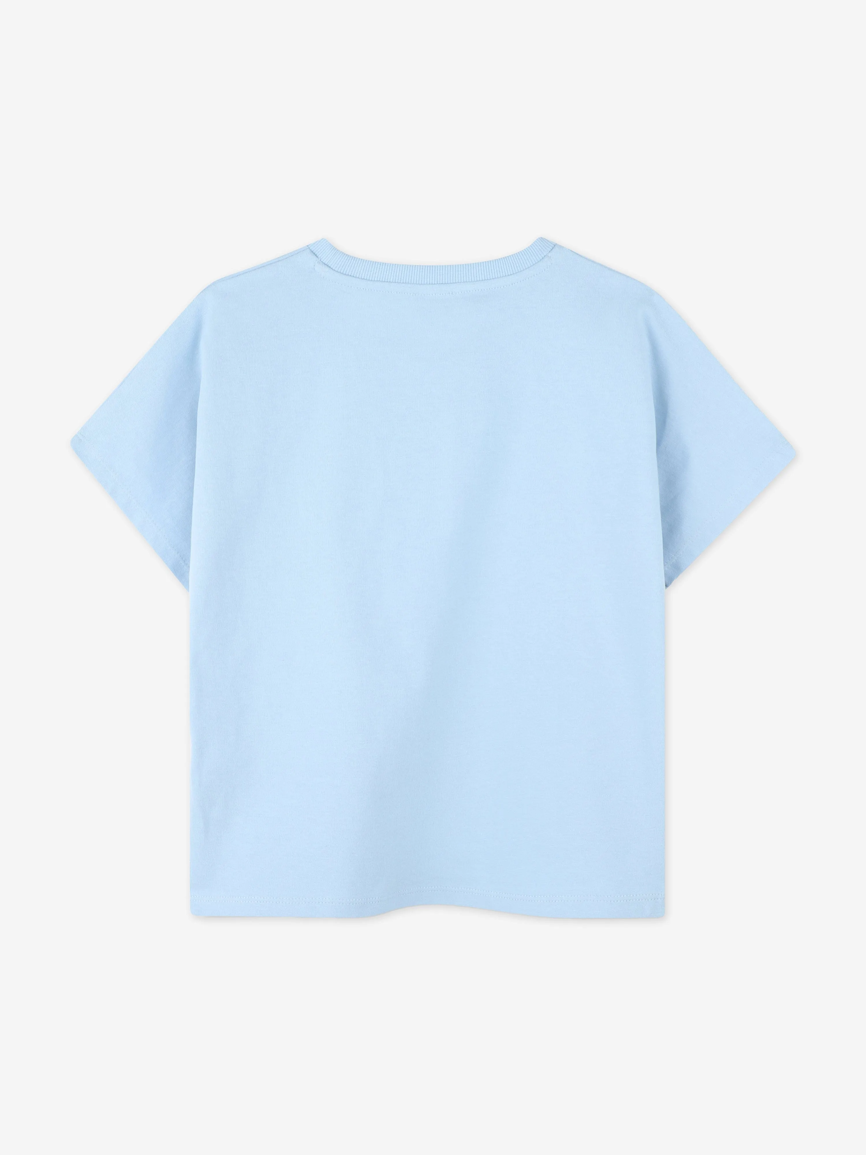 Kids Tiger Print T-Shirt in Blue