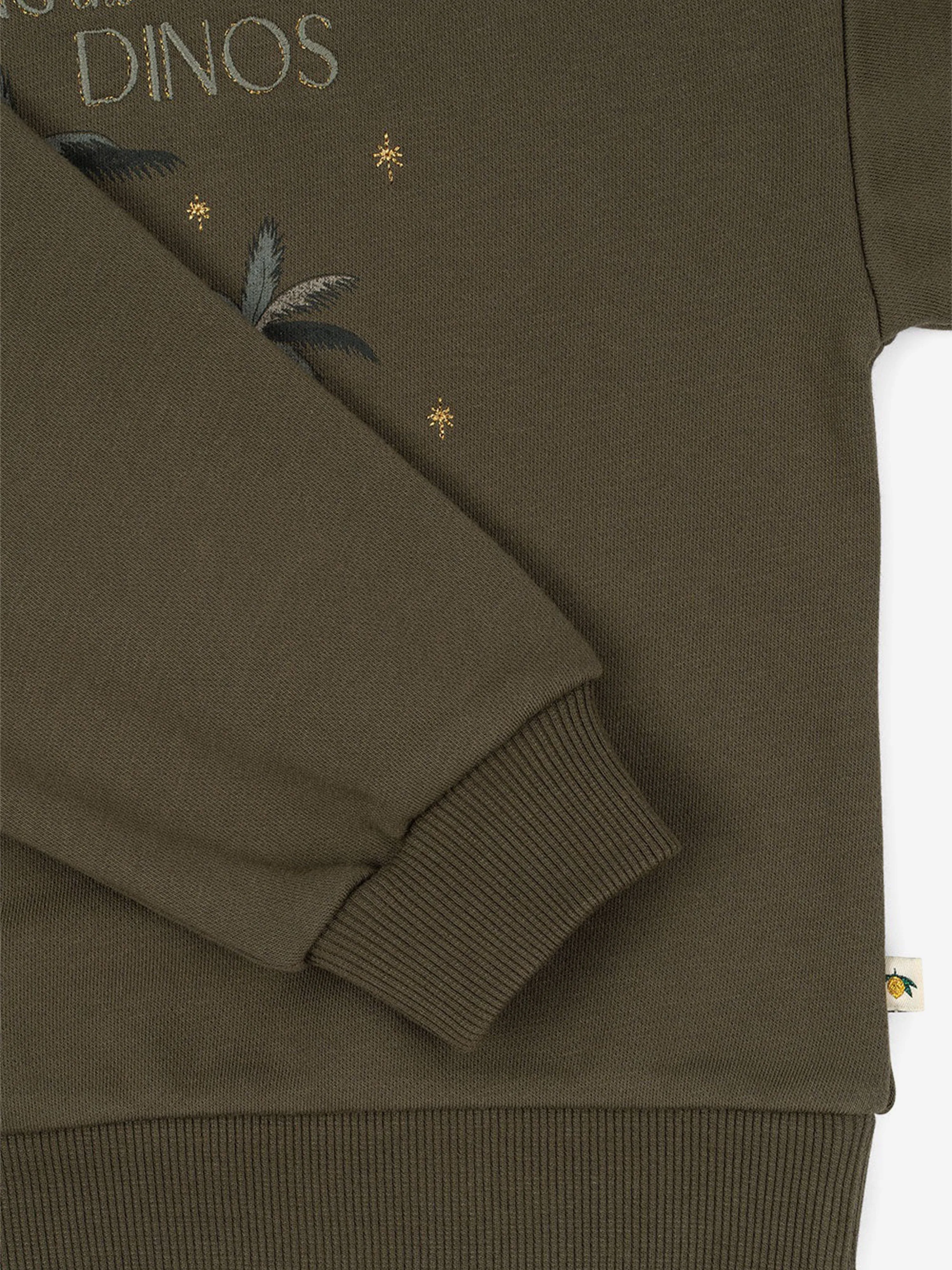 Konges Sl?jd Boys Lou Sweatshirt in Green