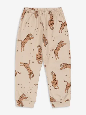 Konges Sl?jd Kids Drey Tiger Joggers in Ivory
