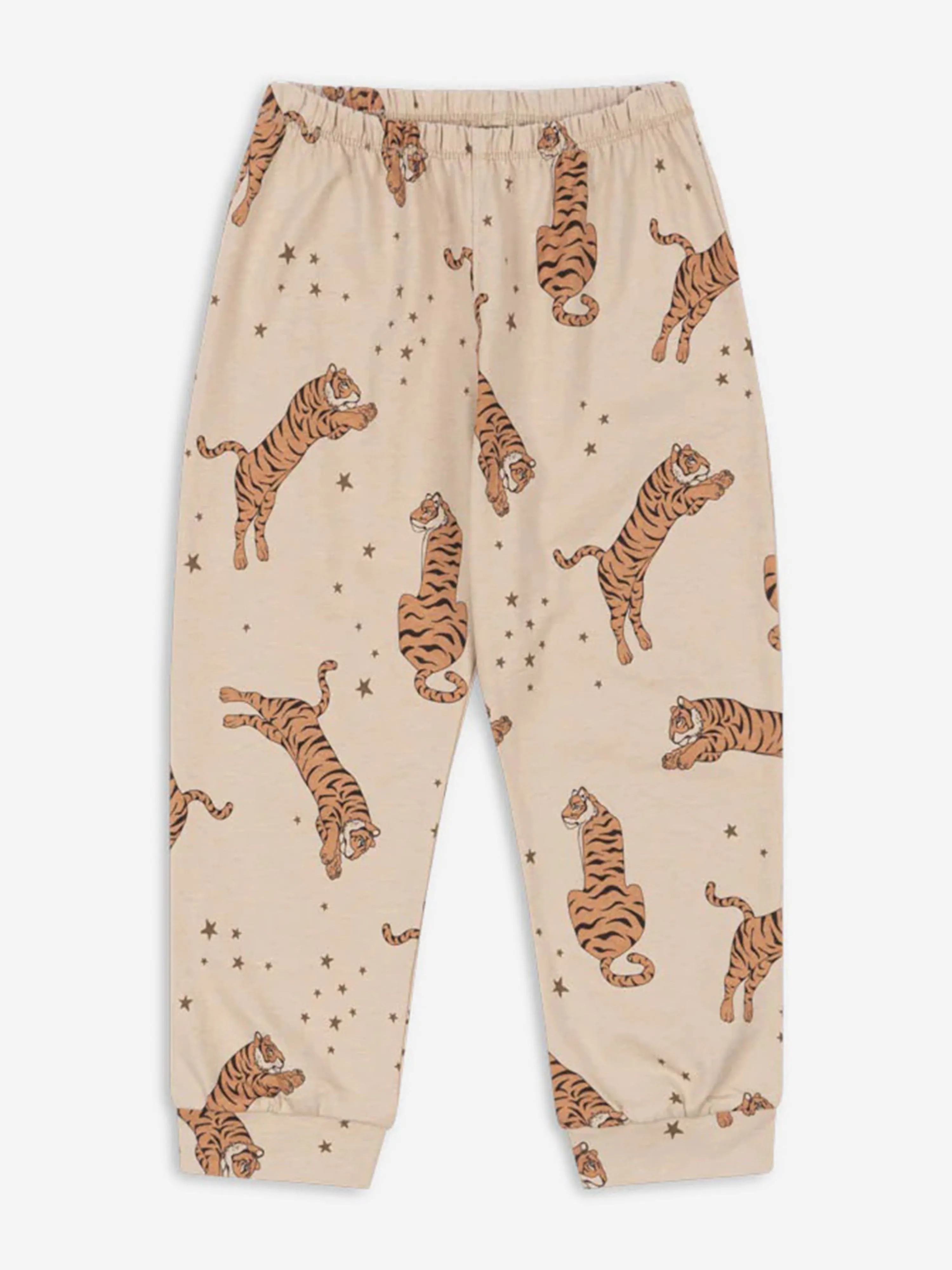 Konges Sl?jd Kids Drey Tiger Joggers in Ivory