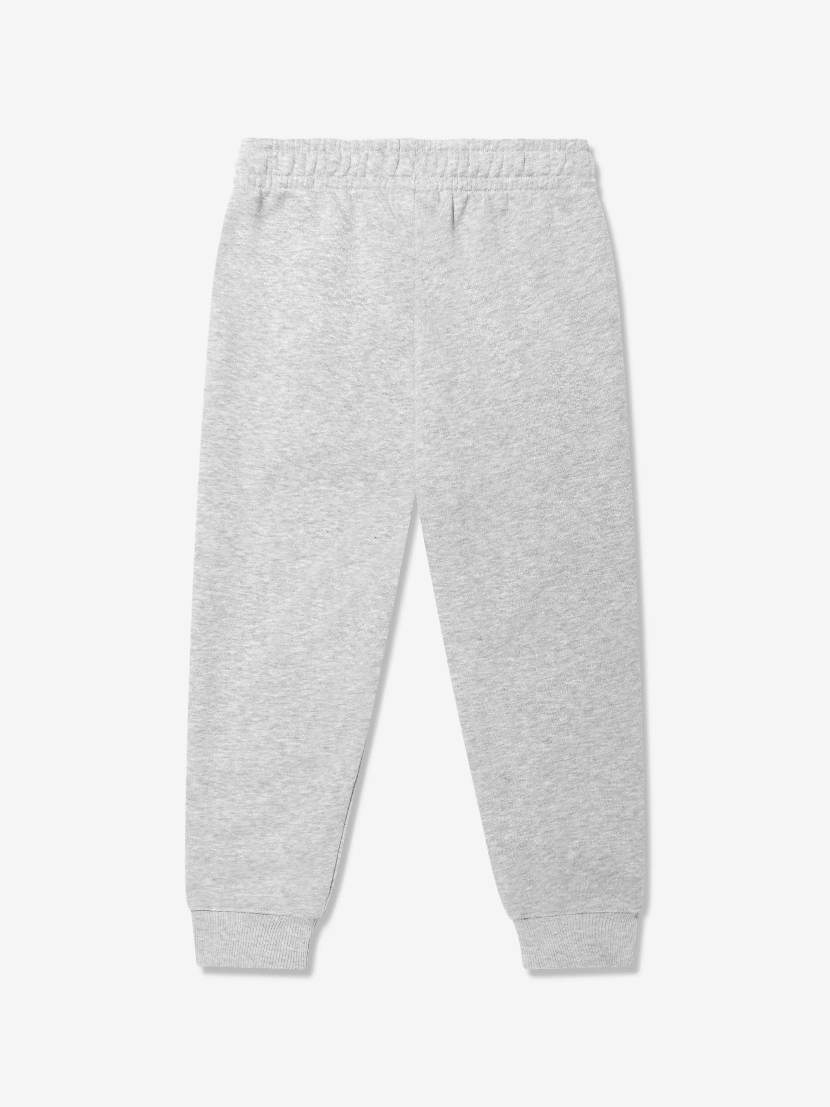 Lacoste Boys Logo Joggers in Grey