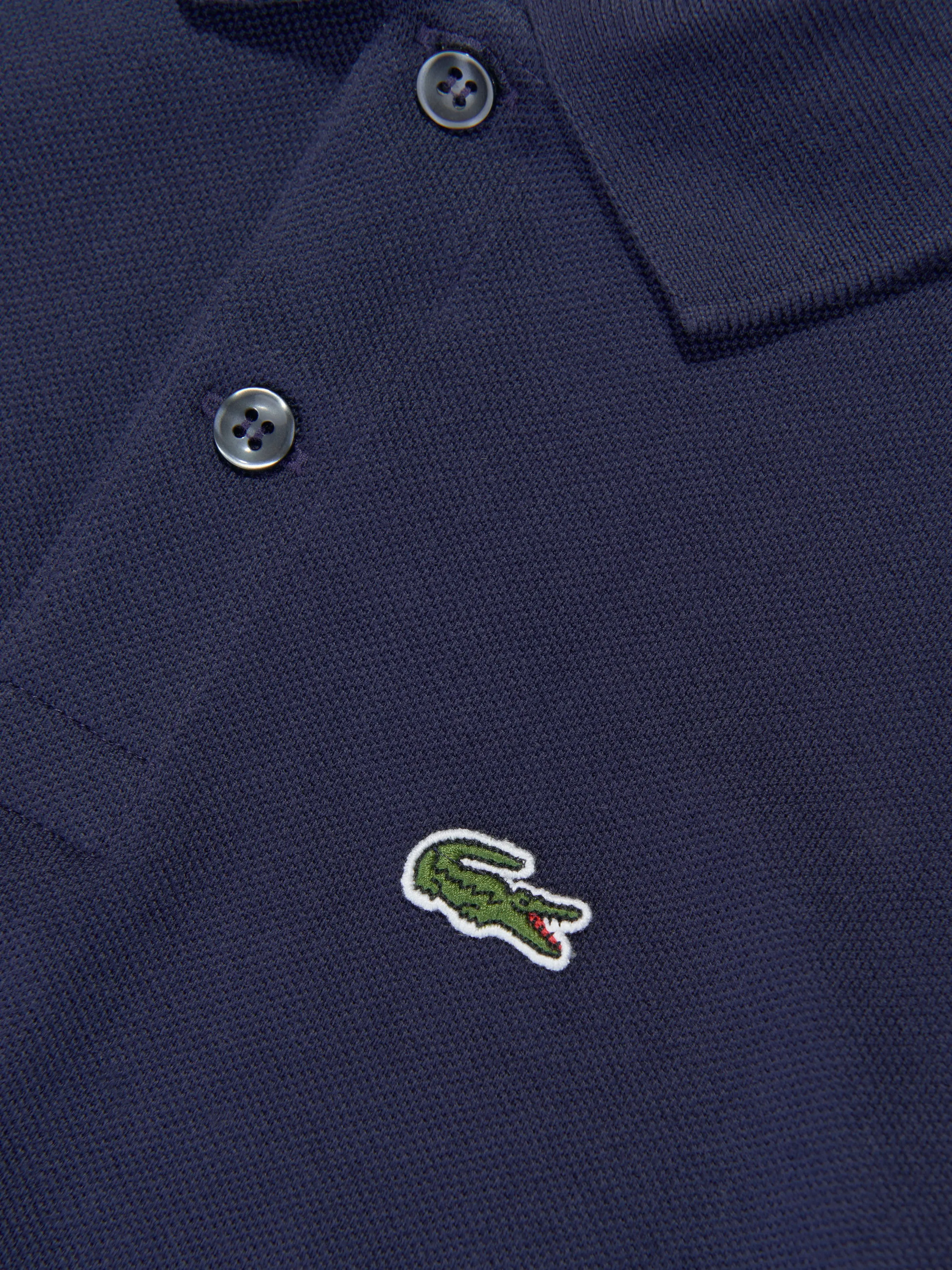 Lacoste Boys Logo Polo Shirt in Navy
