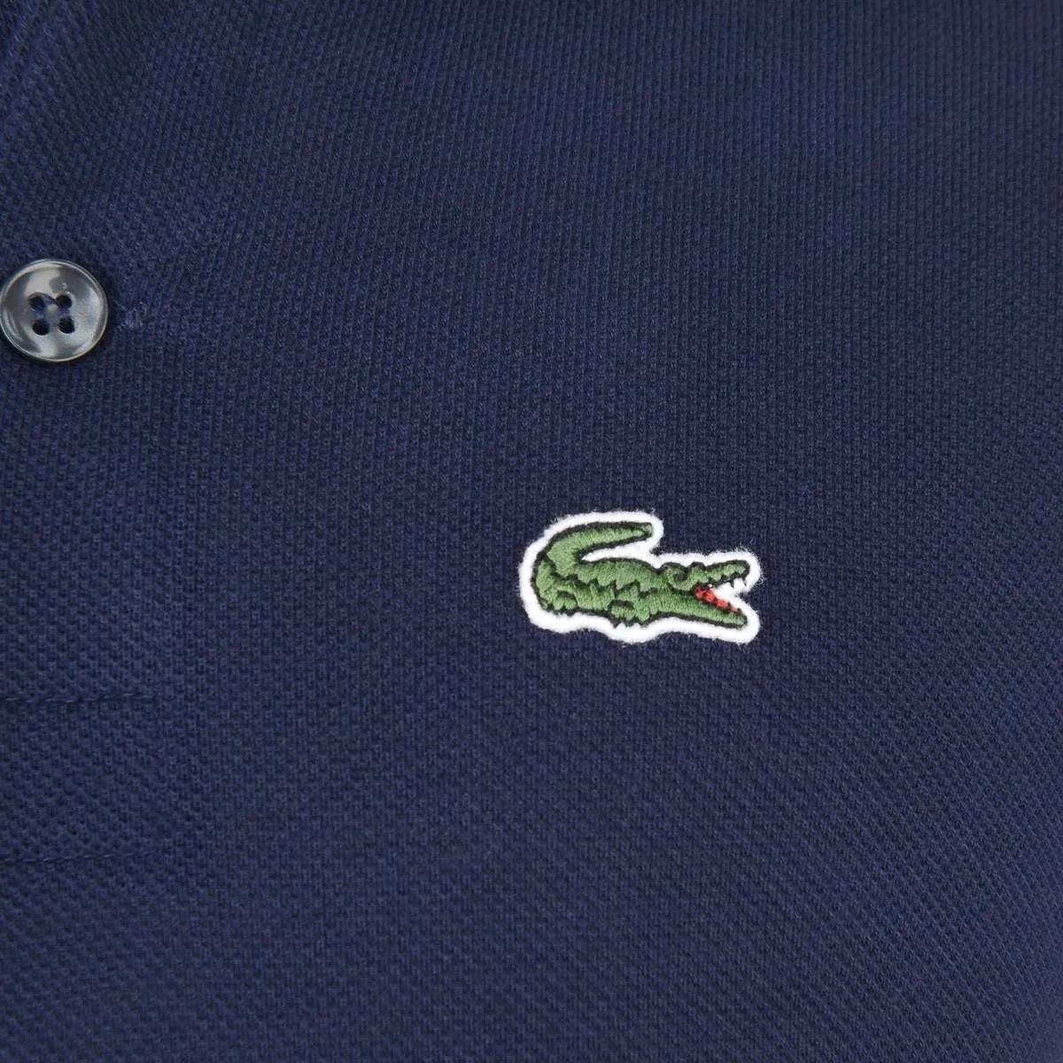 Lacoste Boys Logo Polo Shirt in Navy