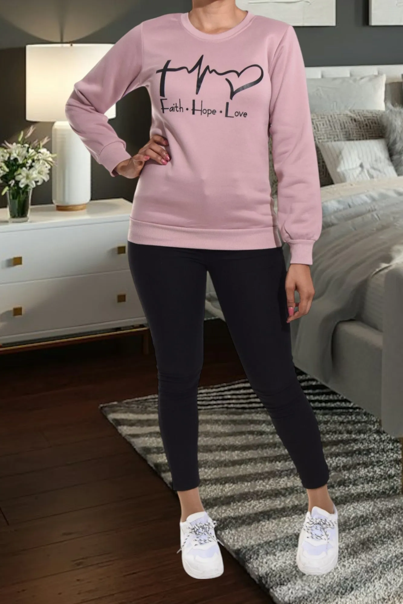 Ladies Love Blush Sweater