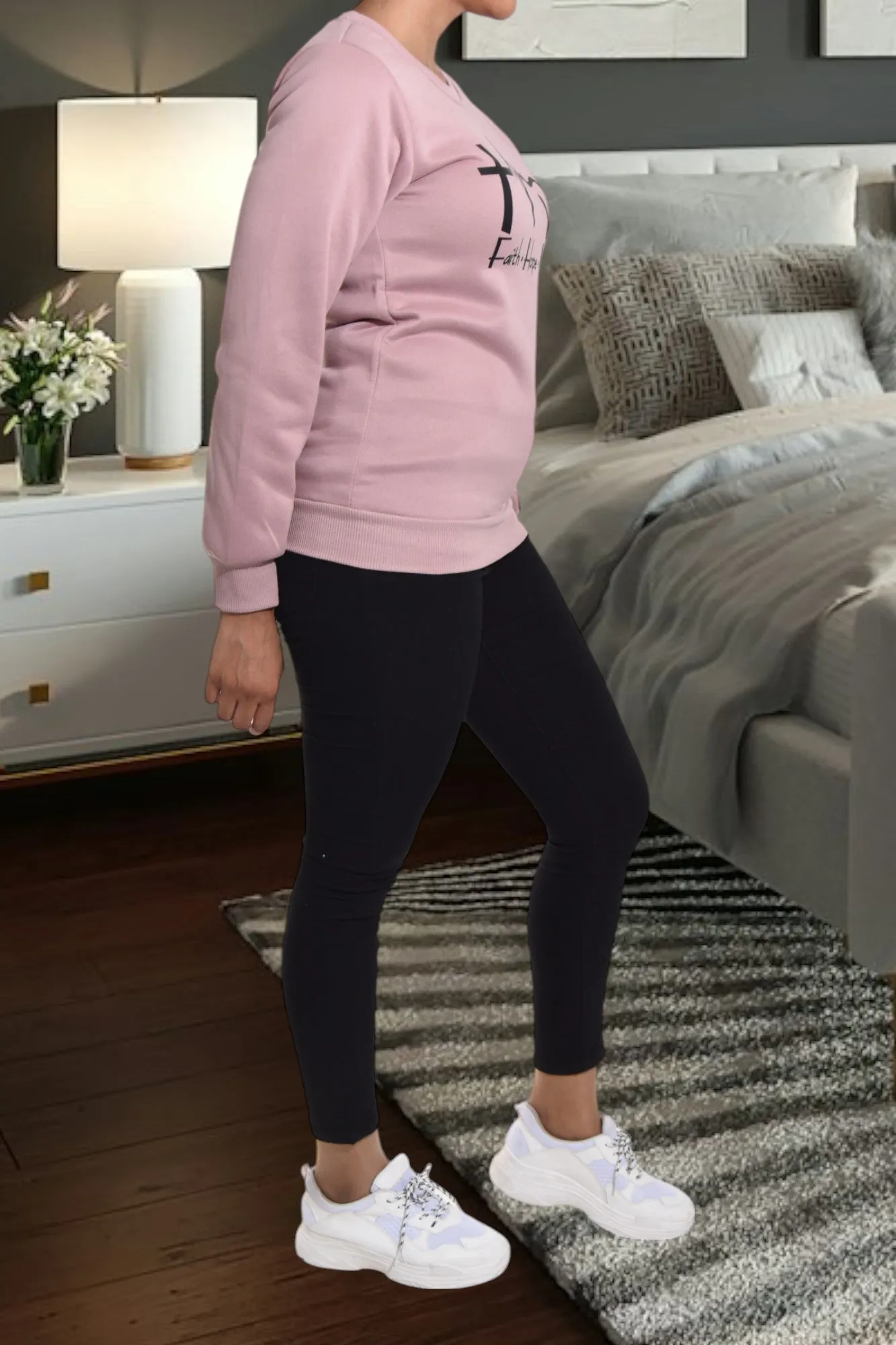 Ladies Love Blush Sweater