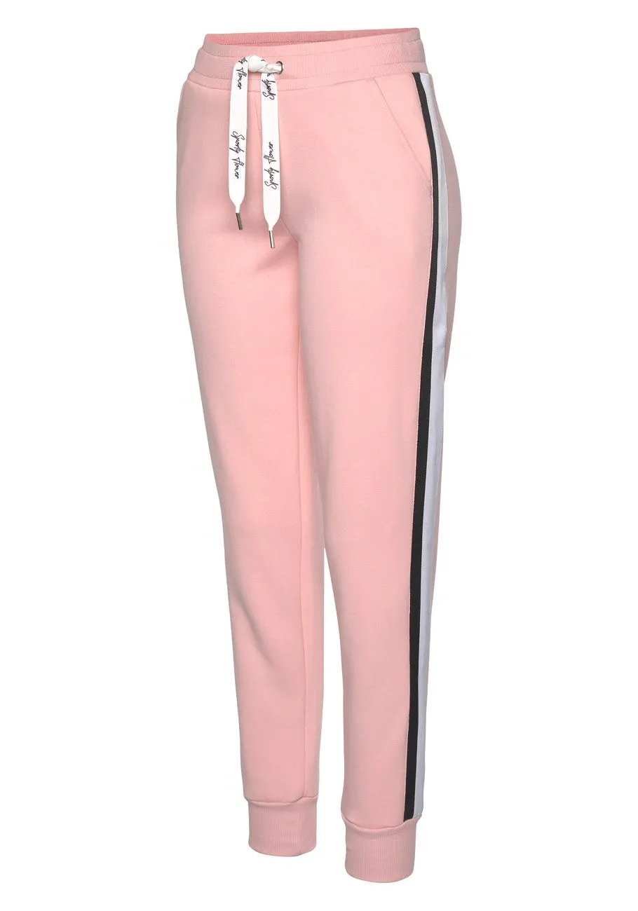 LASCANA Women's Logo Accent Sweatpants