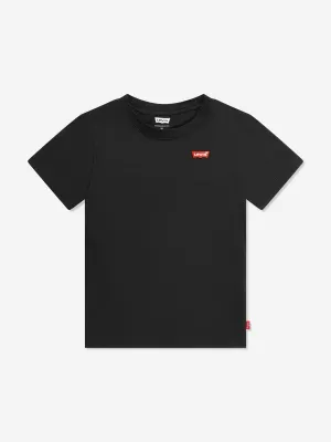 Levi's Boys Batwing Chest Logo T-Shirt in Black