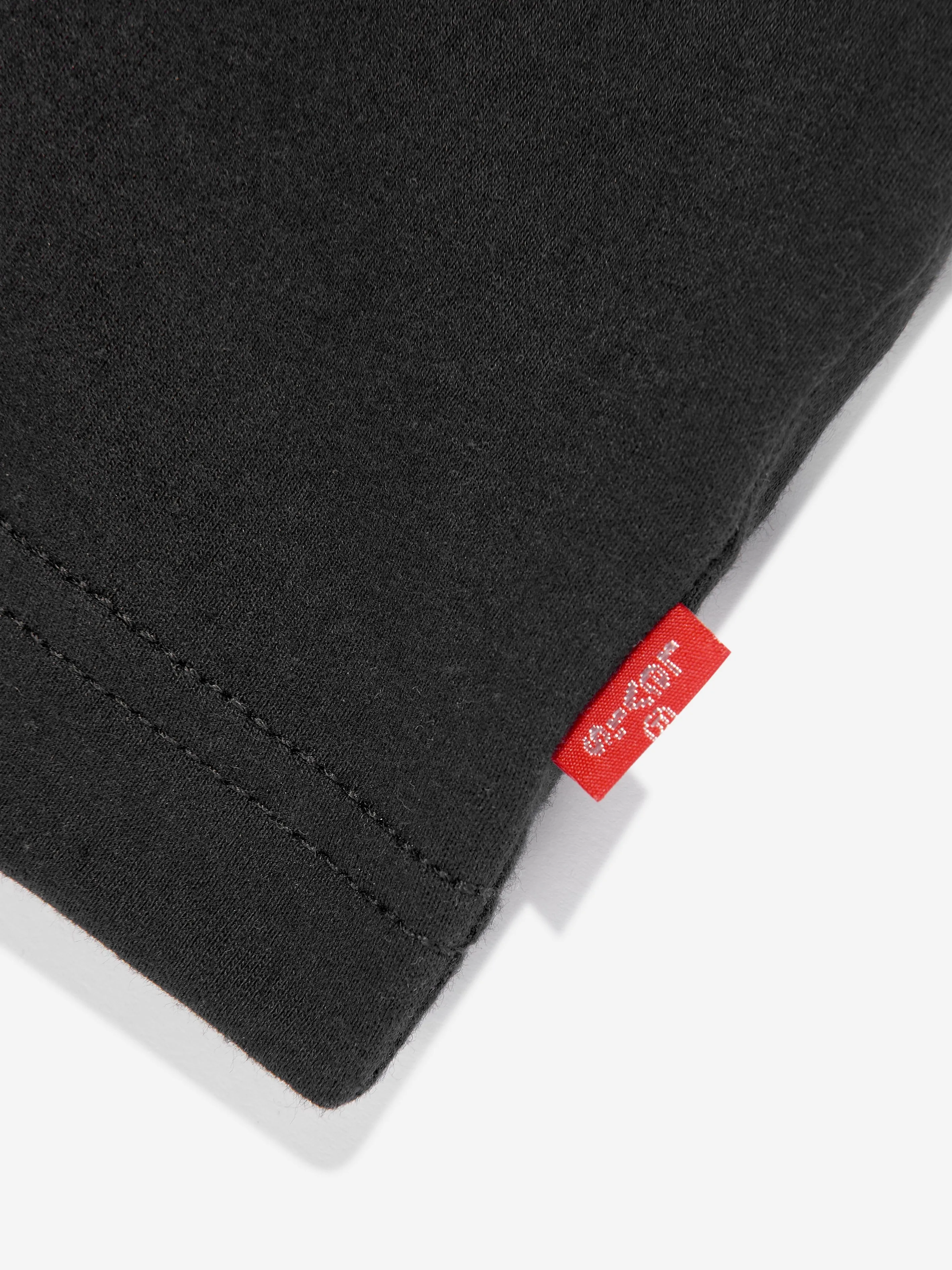 Levi's Boys Batwing Chest Logo T-Shirt in Black