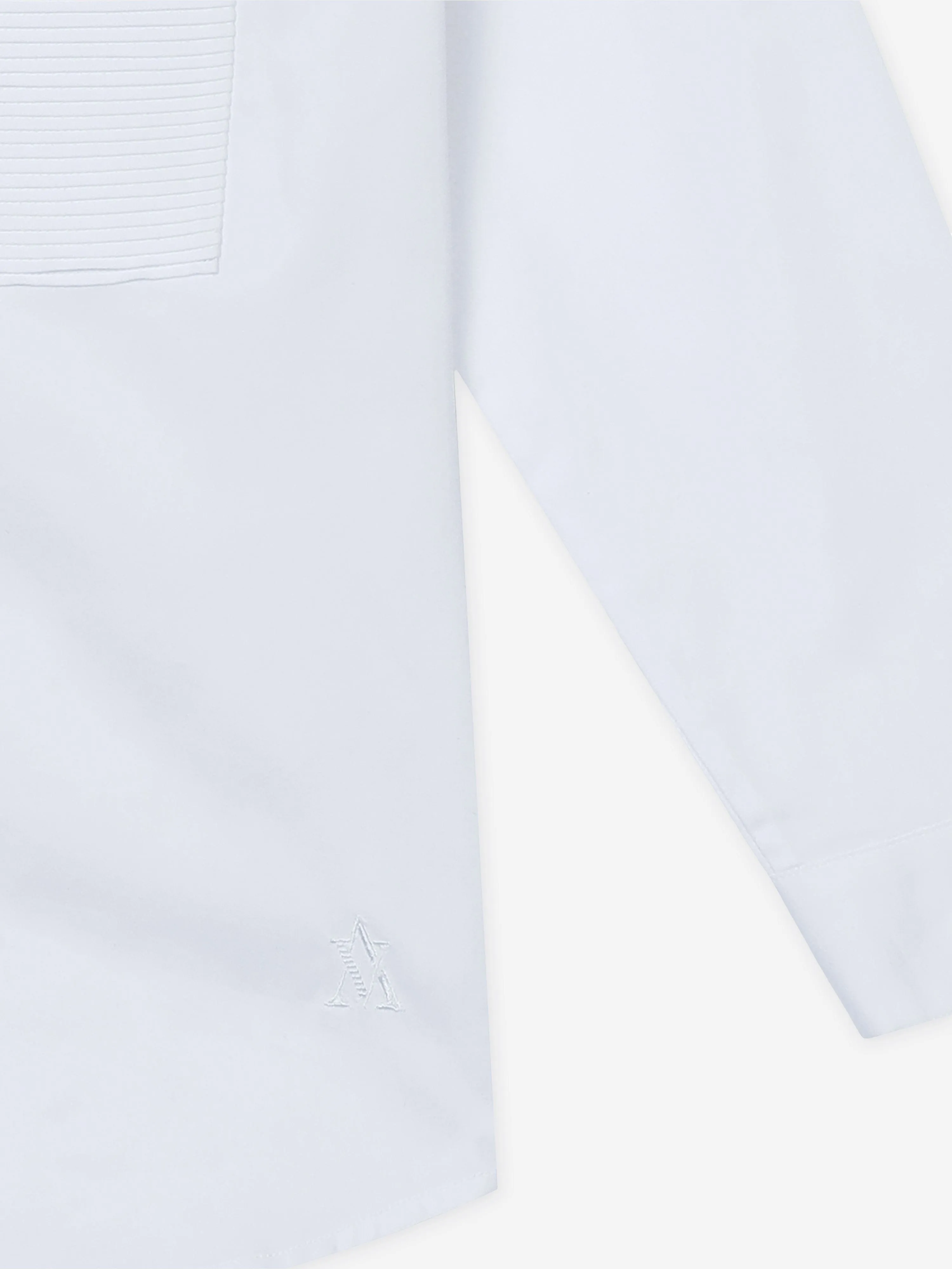 Maison Ava Boys Noel Shirt in White