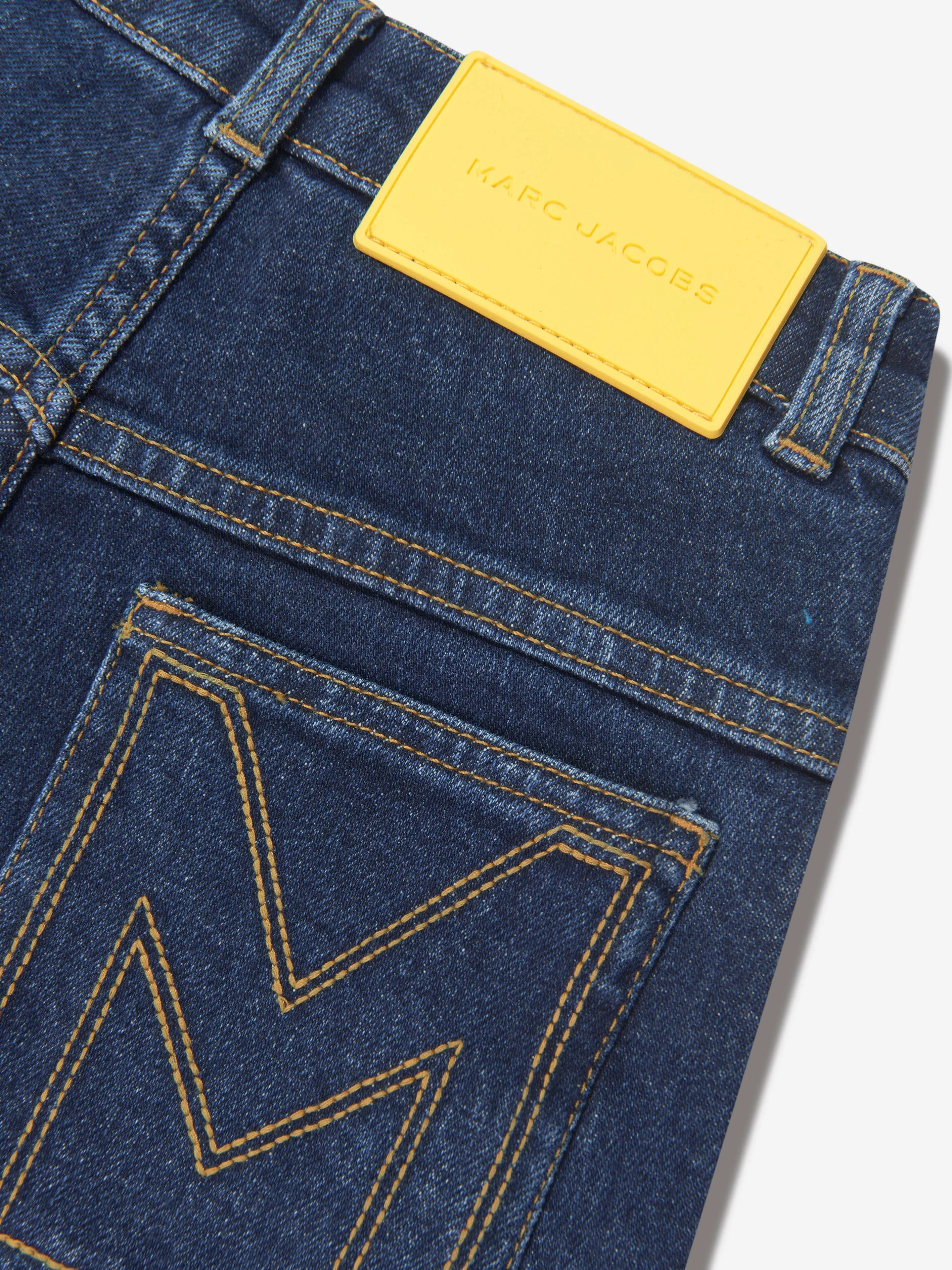 MARC JACOBS Boys Denim Bermuda Shorts in Blue