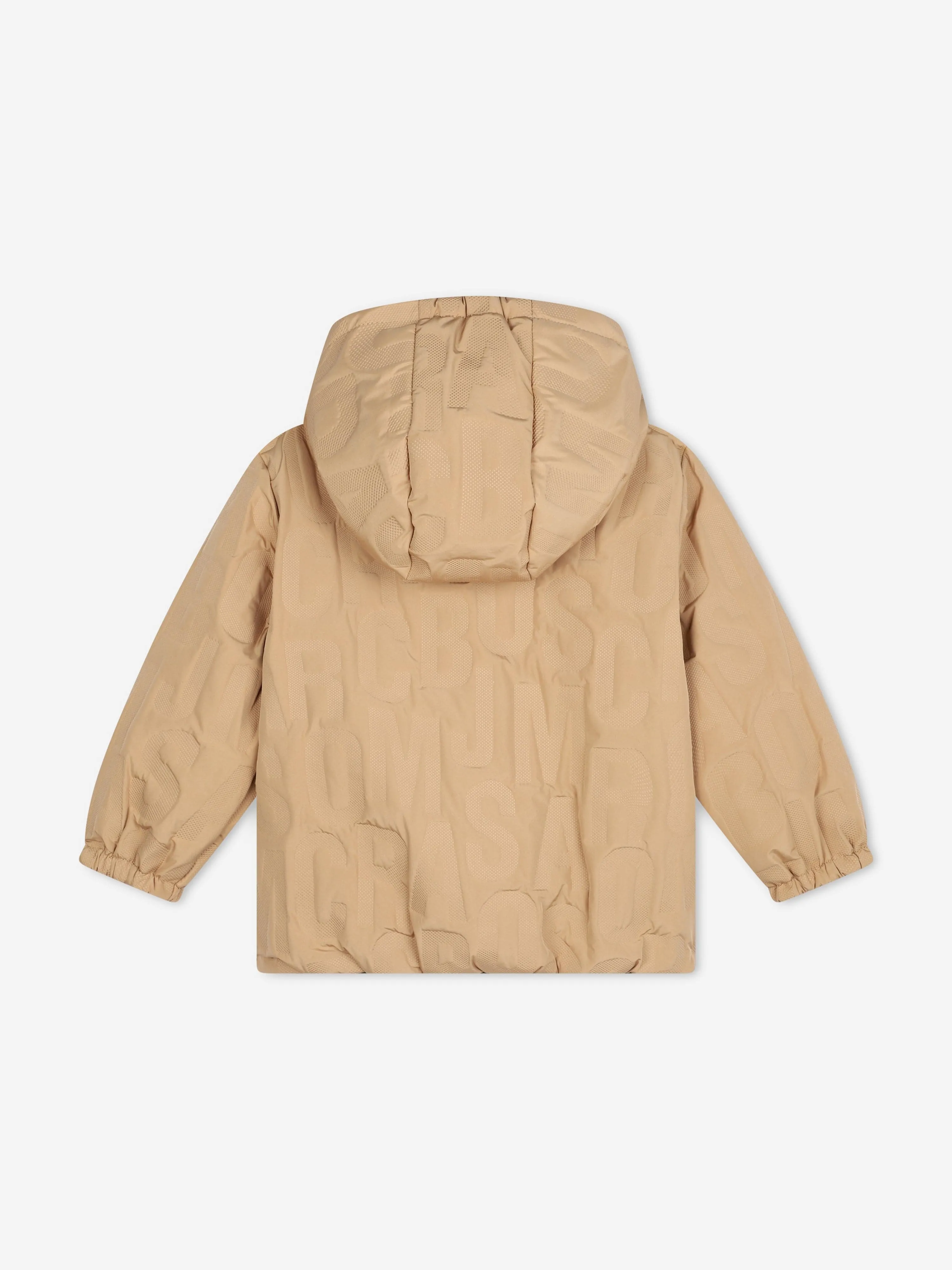 MARC JACOBS Kids Reversible Puffer Jacket in Brown