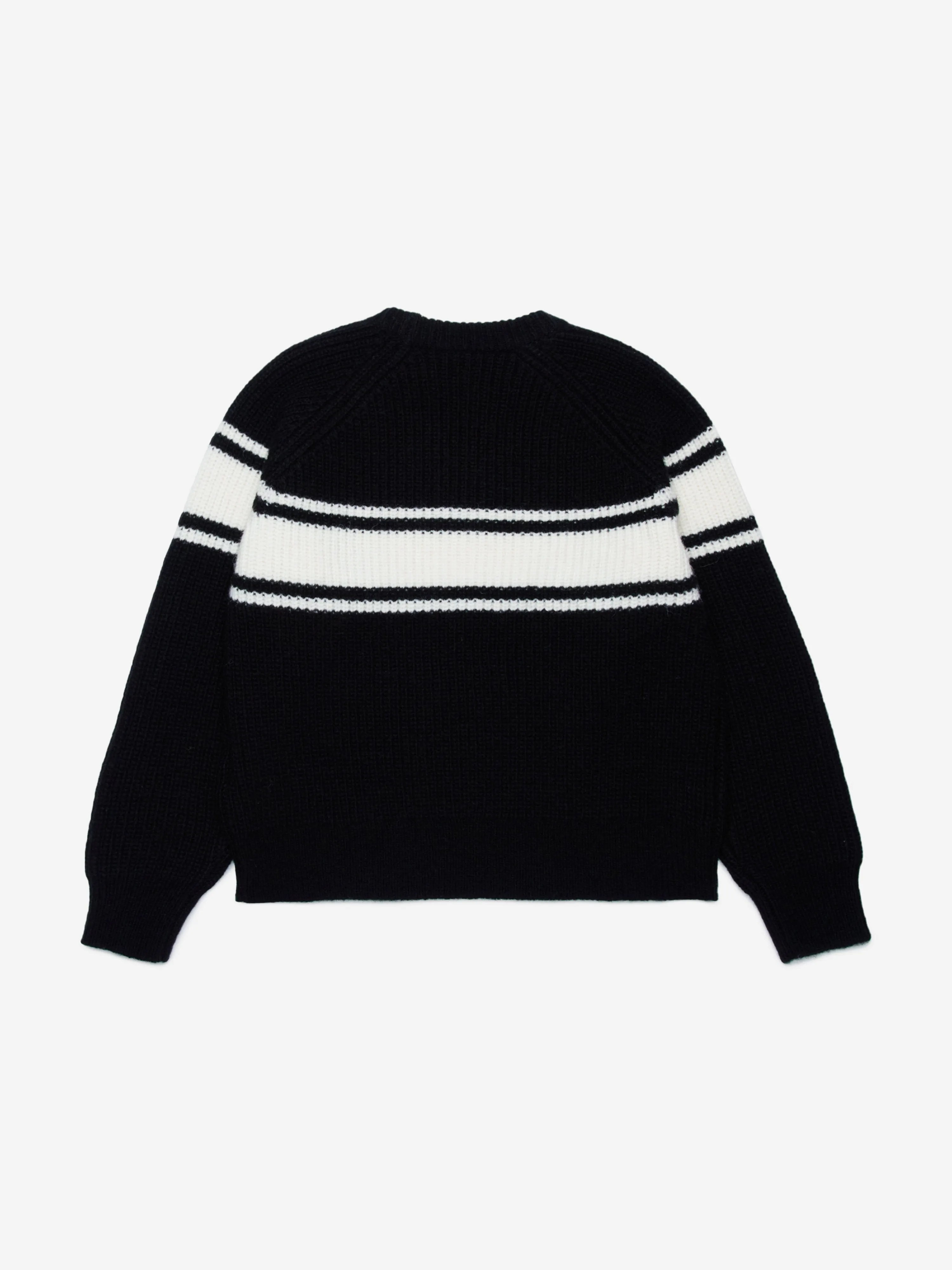 MARNI Kids Striped Jumper in Black