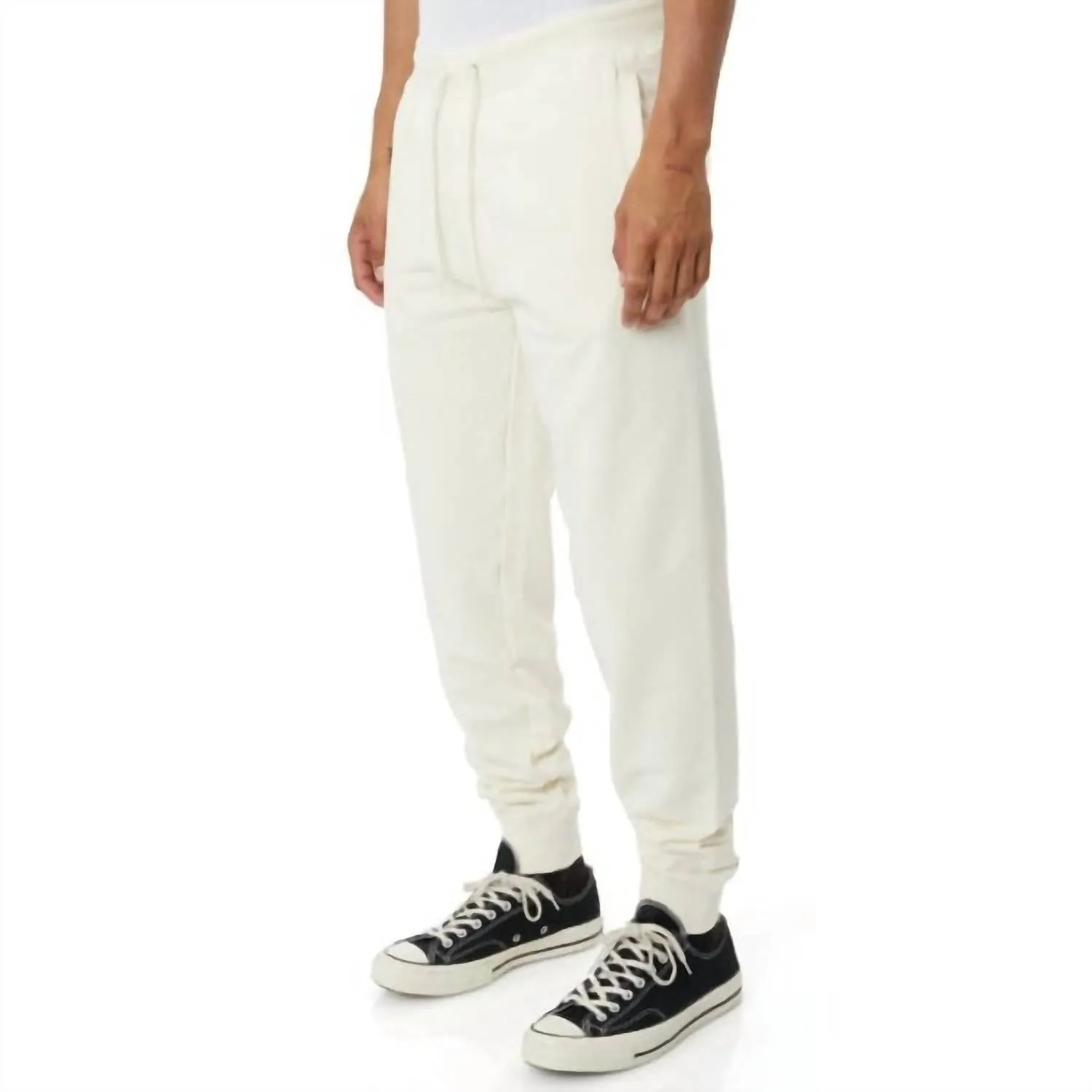 Men's Authentic Maggotty Sweatpants In Cream/blue-Black/pink