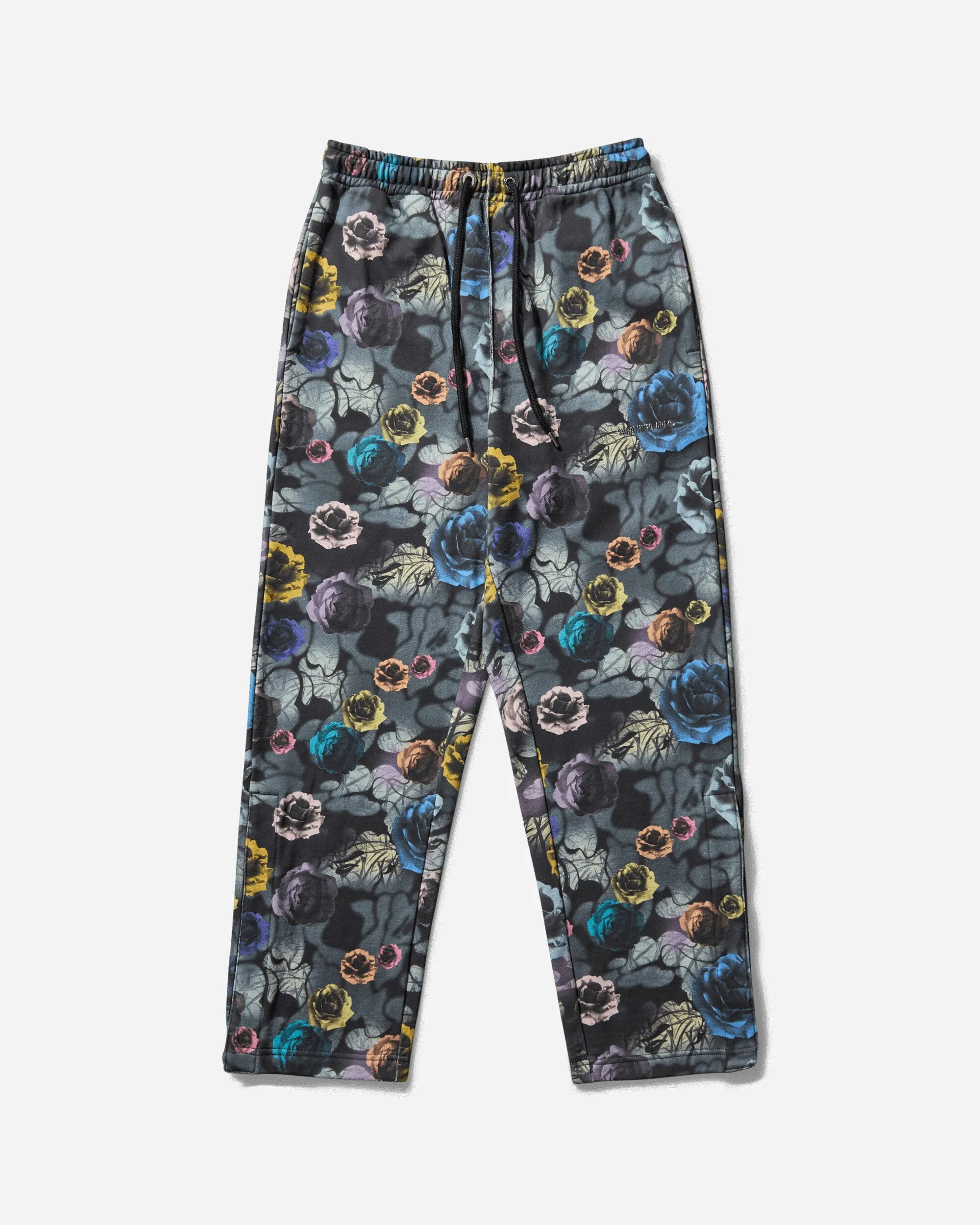 Men's Floral Camo Sweatpants Black
