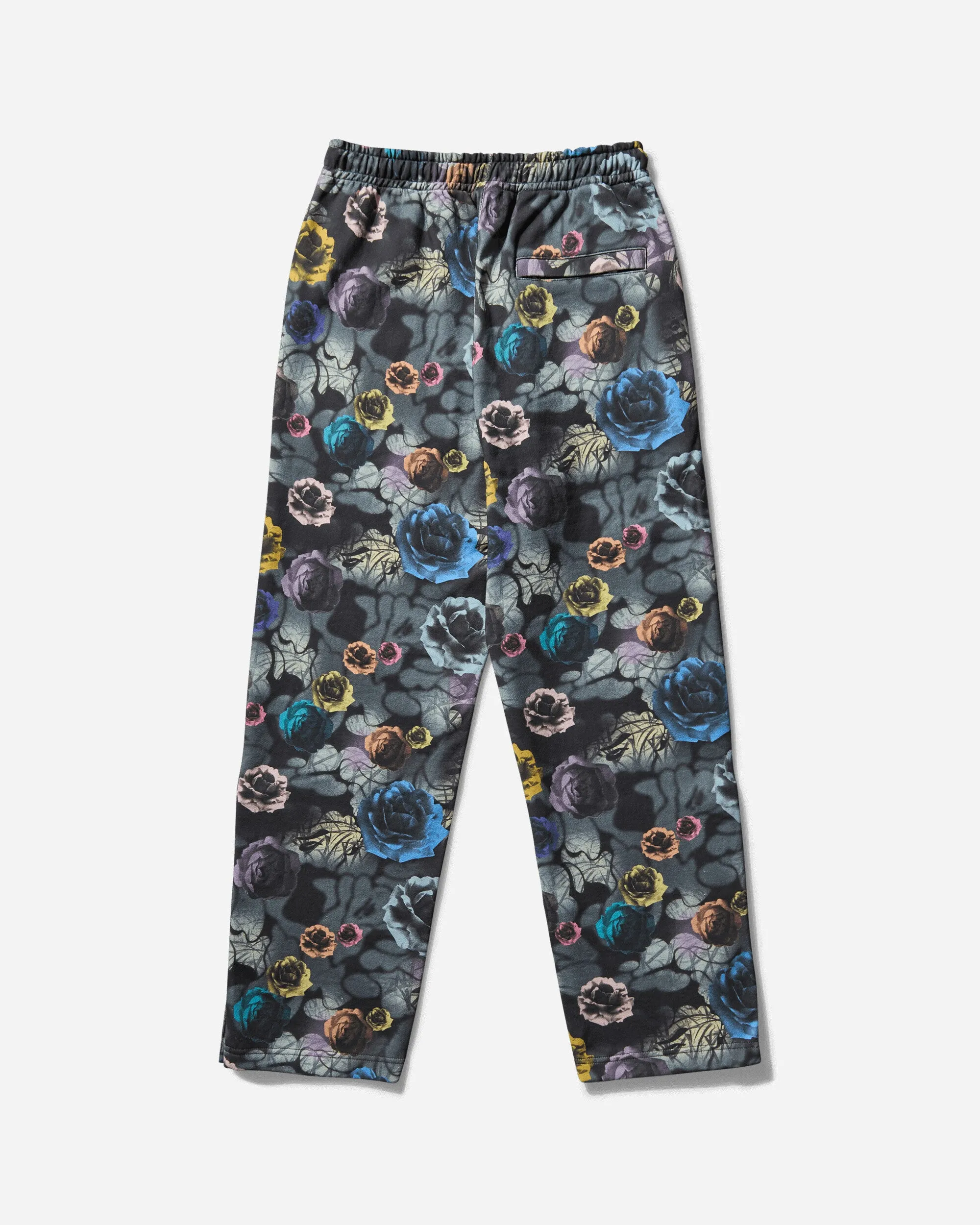Men's Floral Camo Sweatpants Black