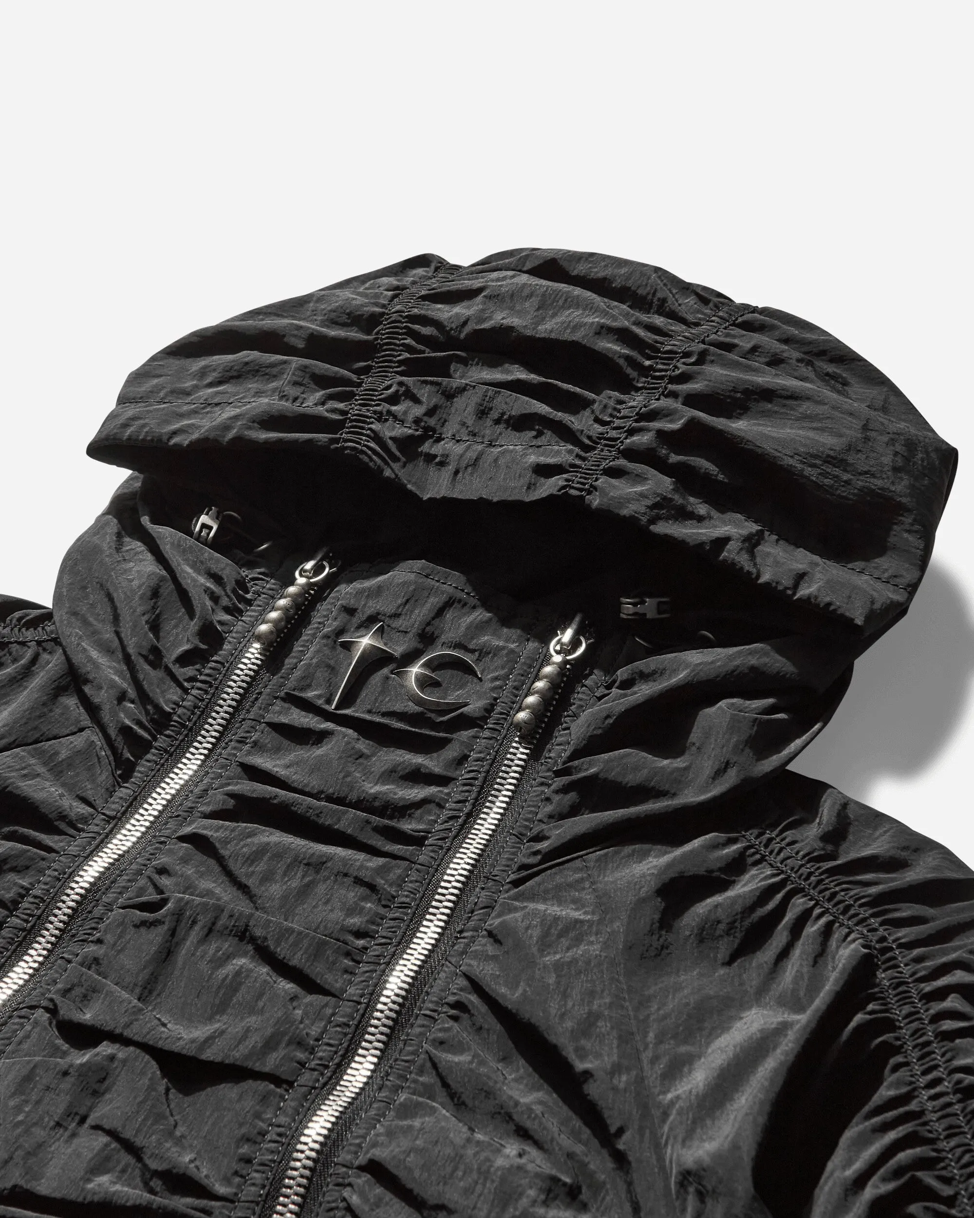 Men's Scarred Double Flying Bio Jacket Black