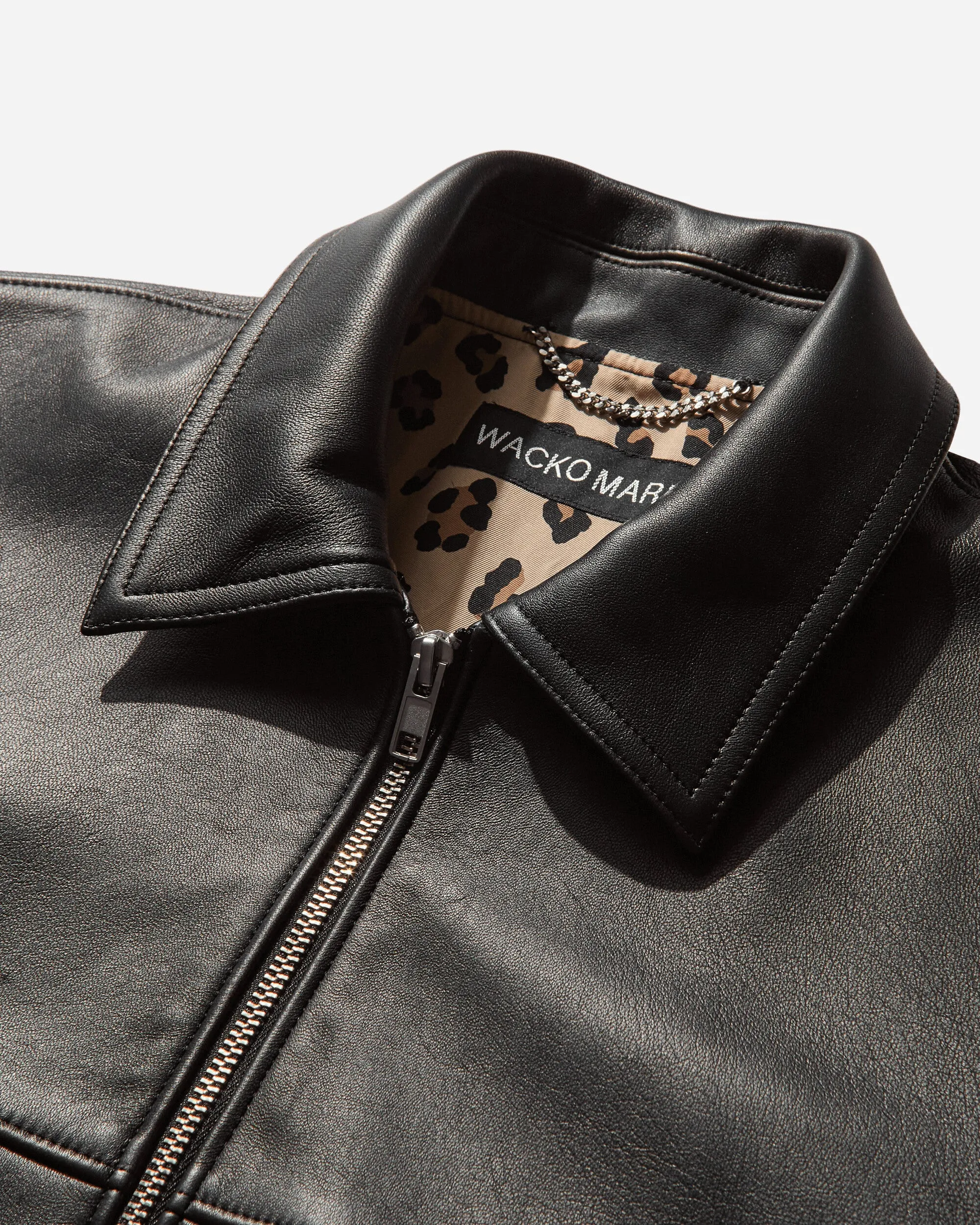 Men's Single Riders Leather Jacket (Type-2) Black