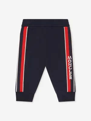 Moncler Enfant Baby Boys Logo Joggers in Navy