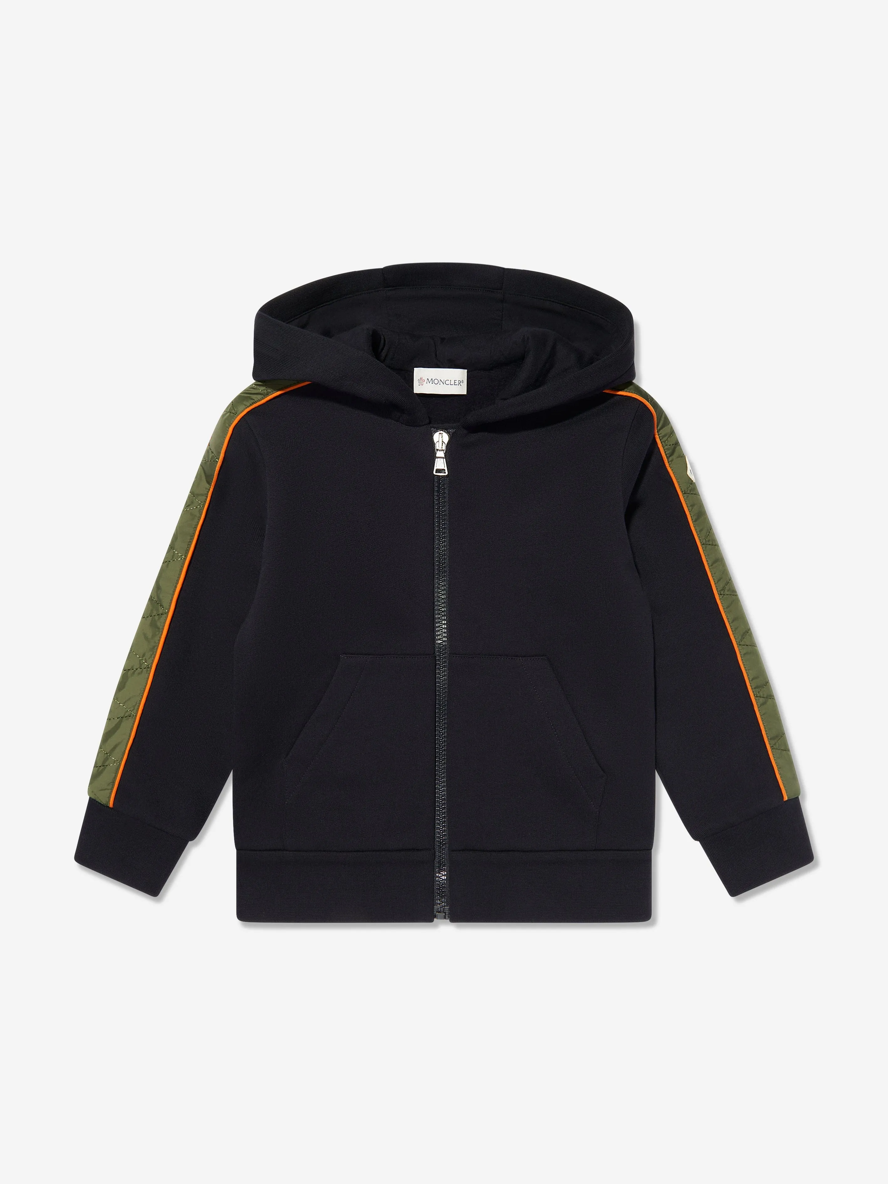 Moncler Enfant Boys Branded Tracksuit in Navy