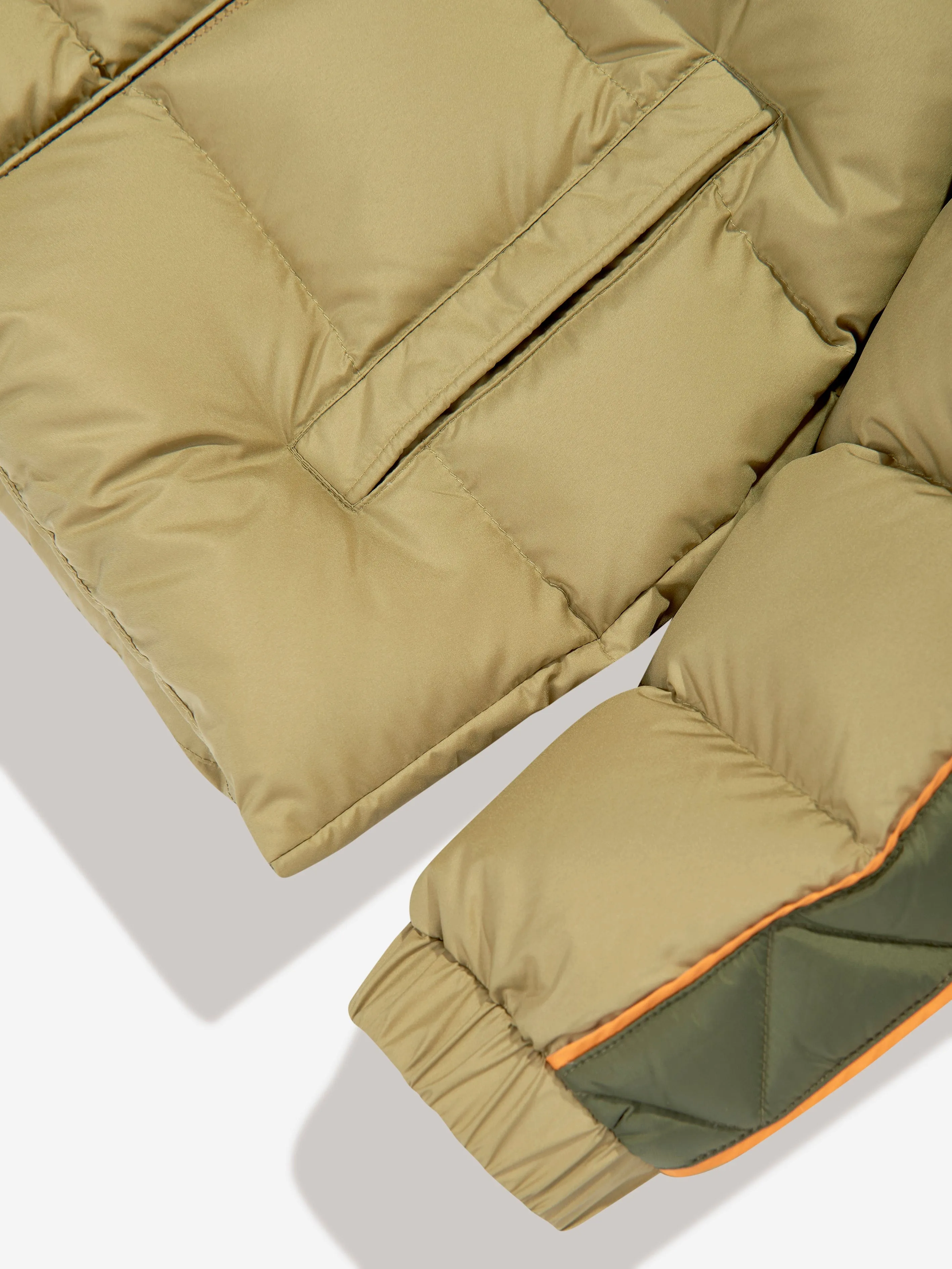 Moncler Enfant Boys Down Padded Benton Jacket in Green