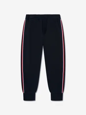 Moncler Enfant Boys Logo Joggers in Navy