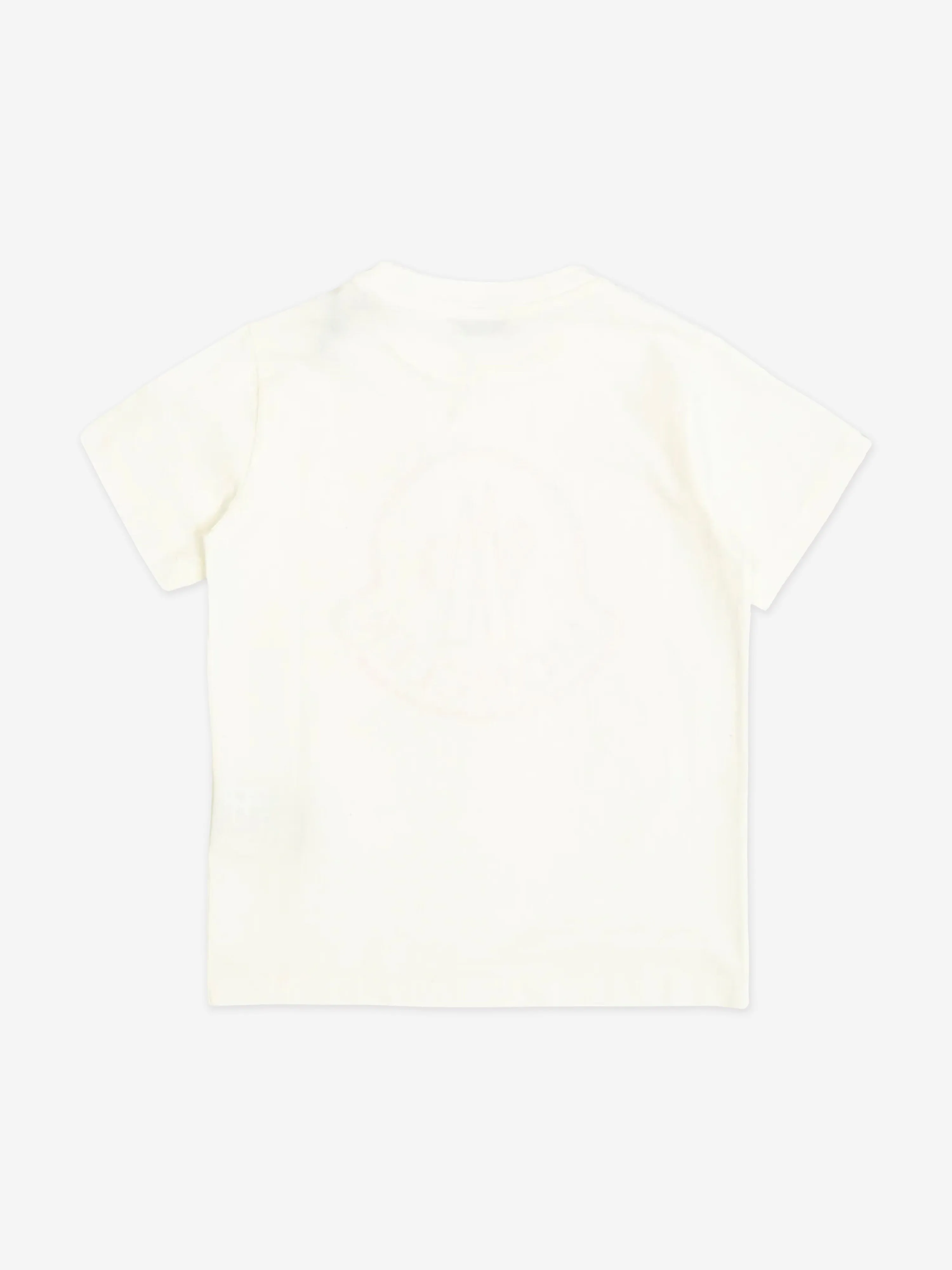Moncler Enfant Boys Logo T-Shirt in White