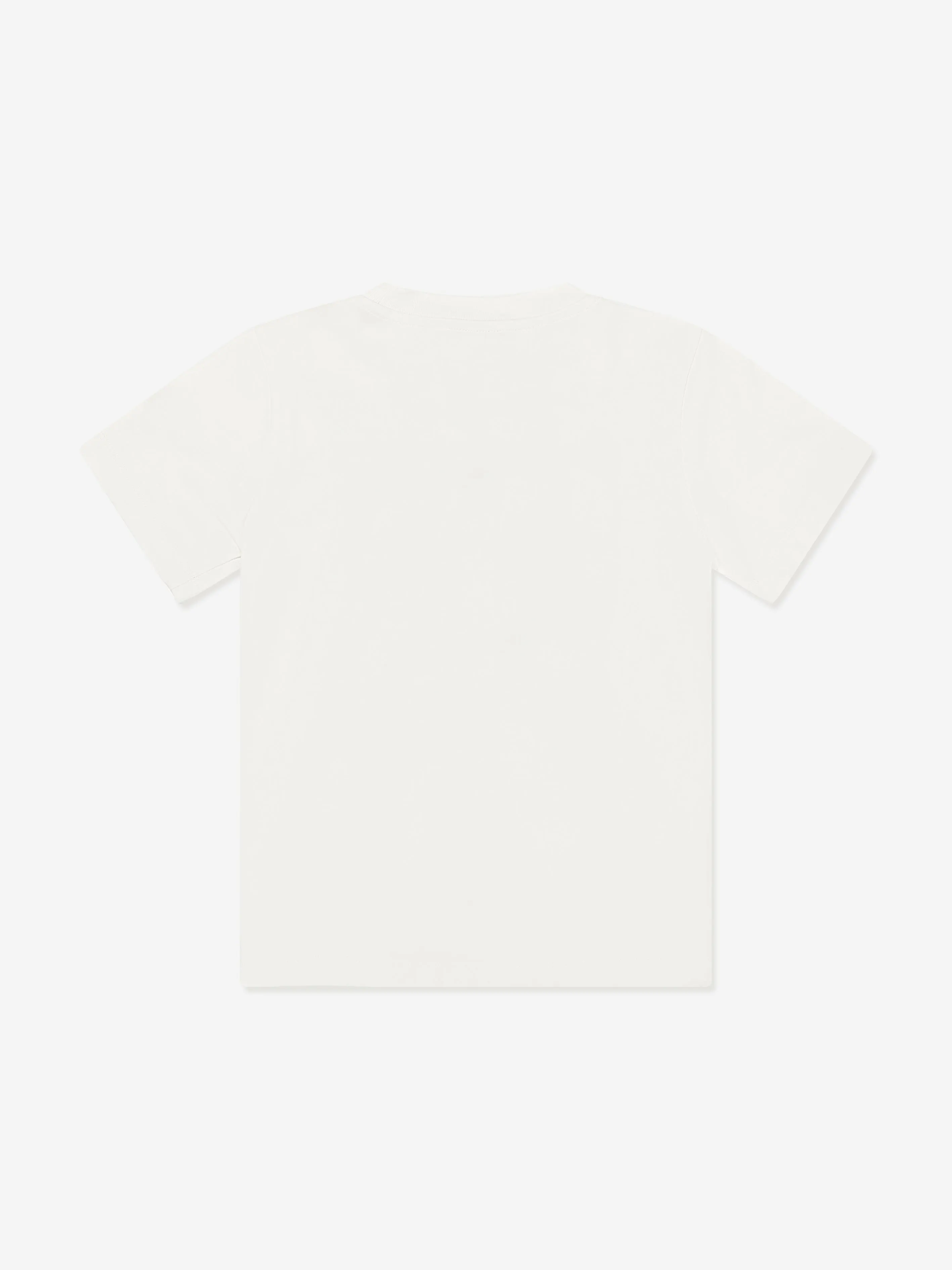 Moncler Enfant Boys Logo T-Shirt in White