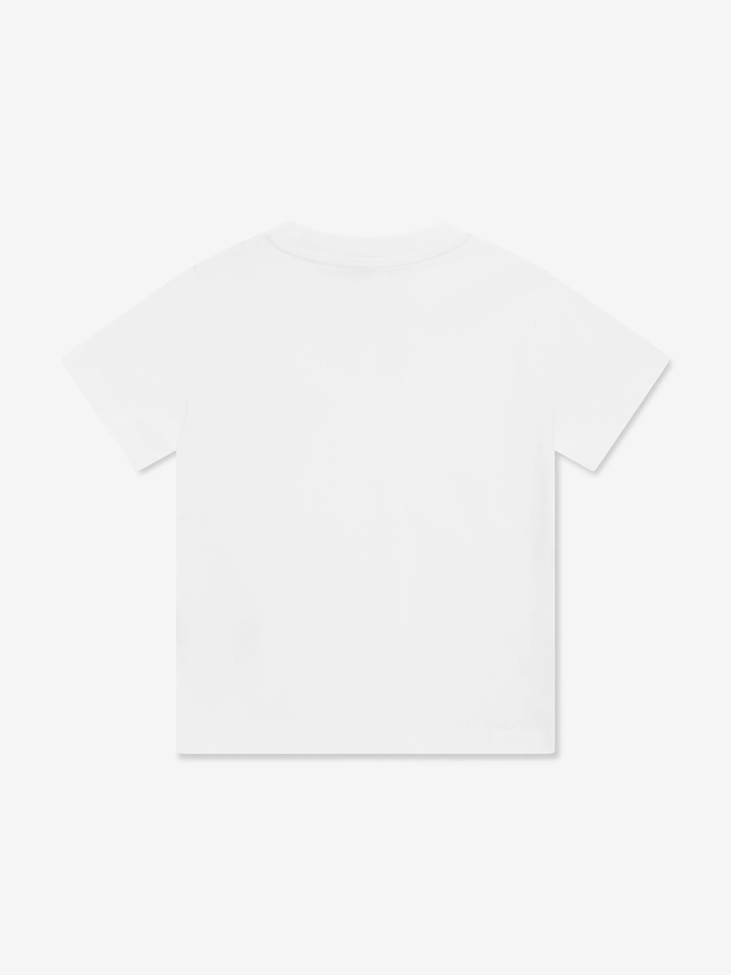 Moncler Enfant Boys Logo T-Shirt in White