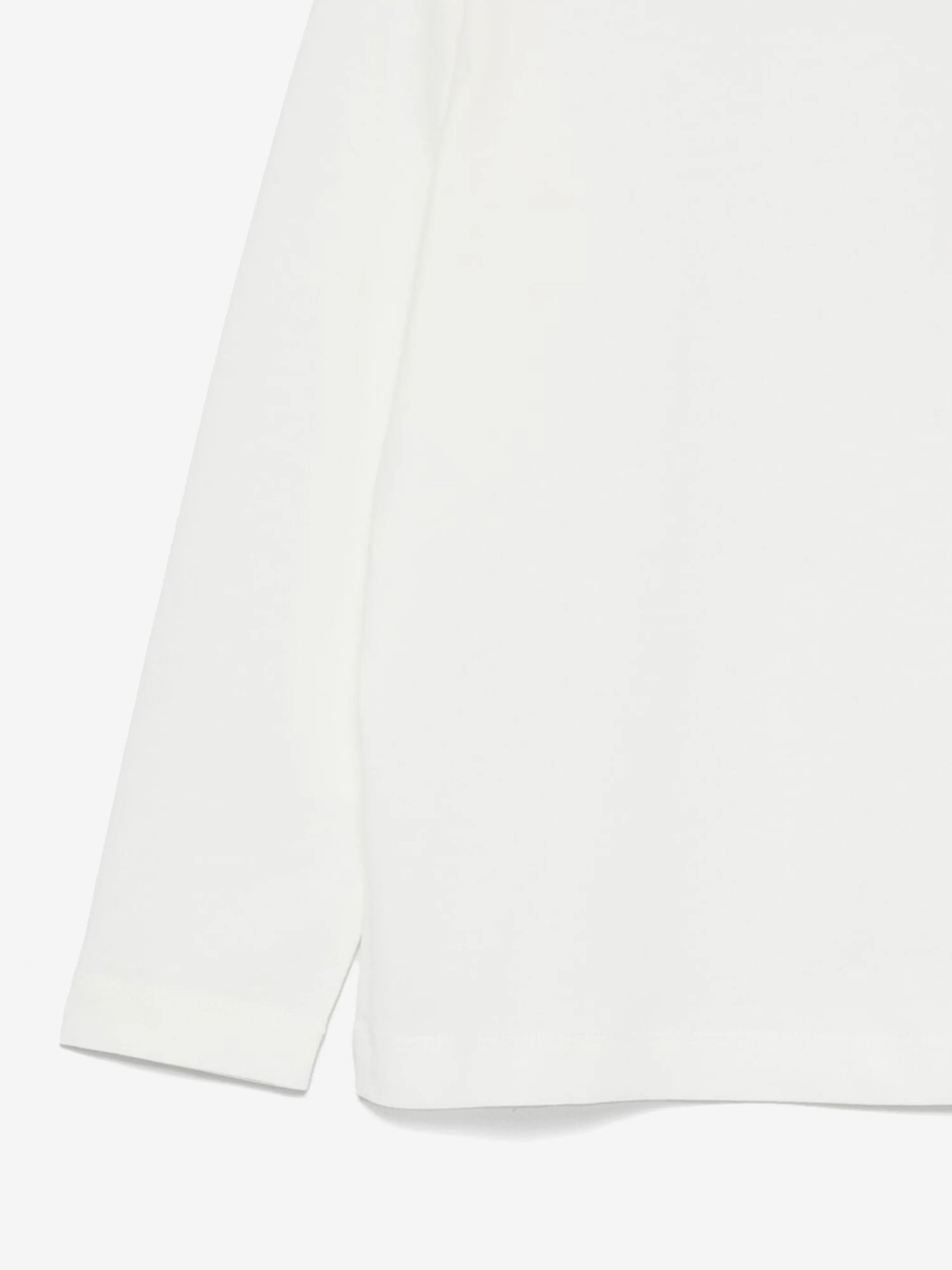 Moncler Enfant Boys Long Sleeve Logo T-Shirt in White
