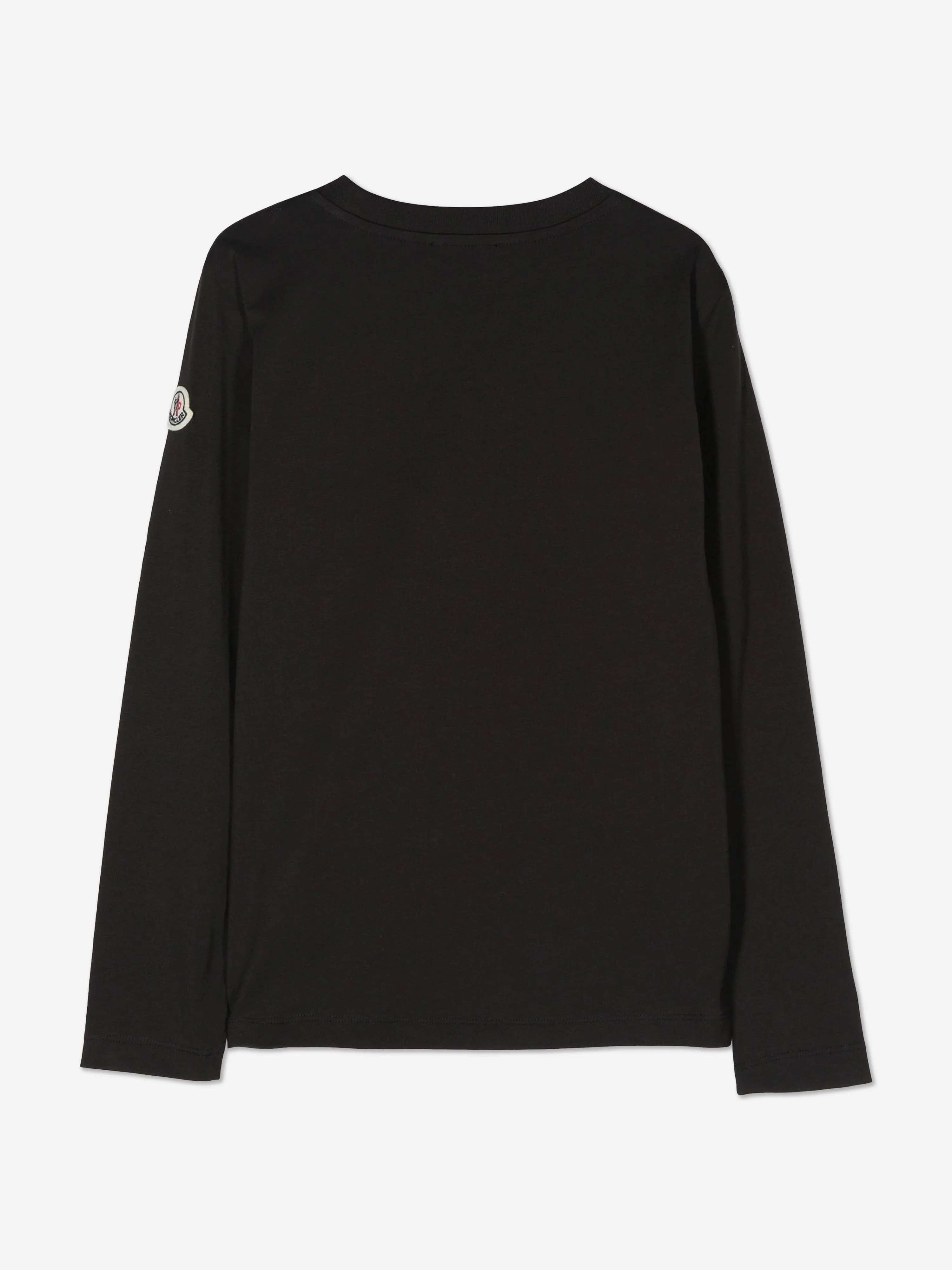 Moncler Enfant Boys Long Sleeve T-Shirt in Black