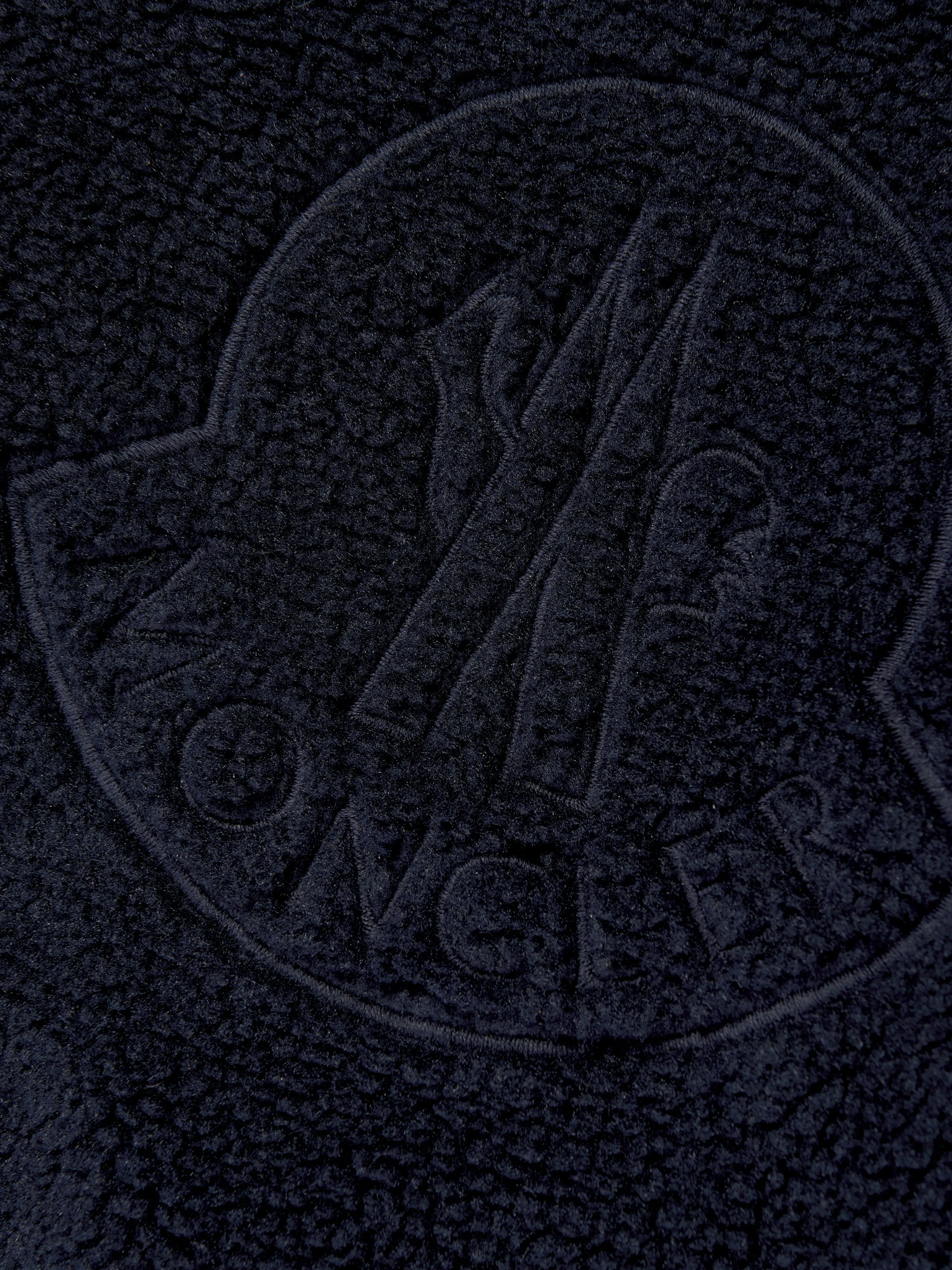 Moncler Enfant Boys Zip Up Cardigan in Navy